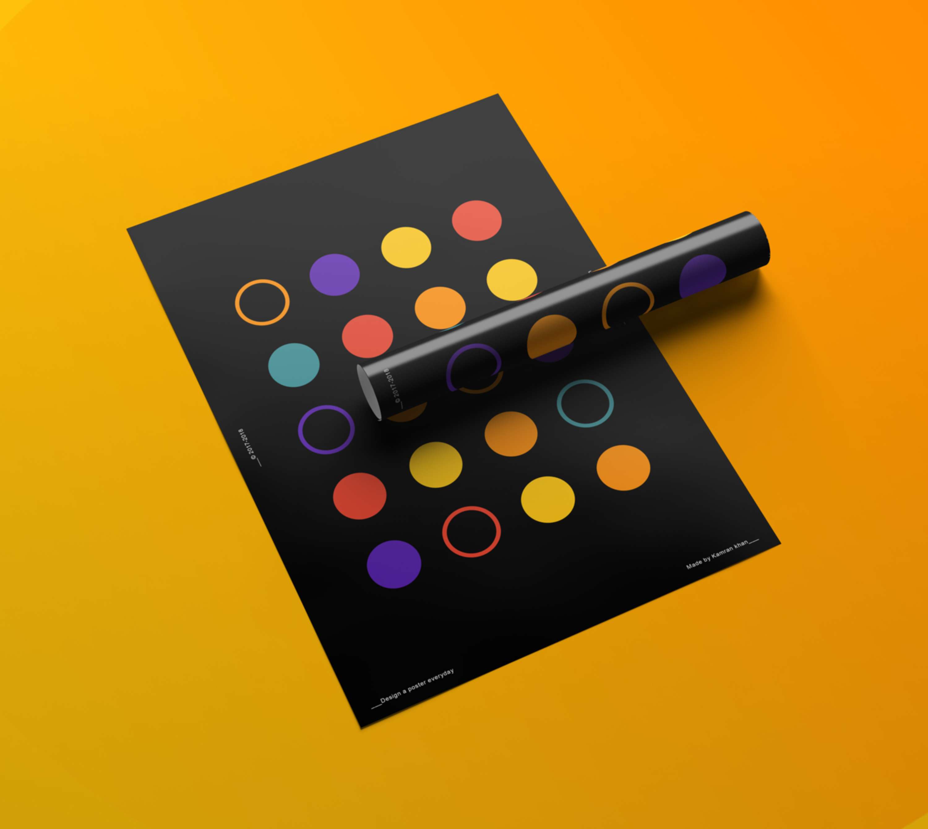 Poster Challenge by Kamran Khan