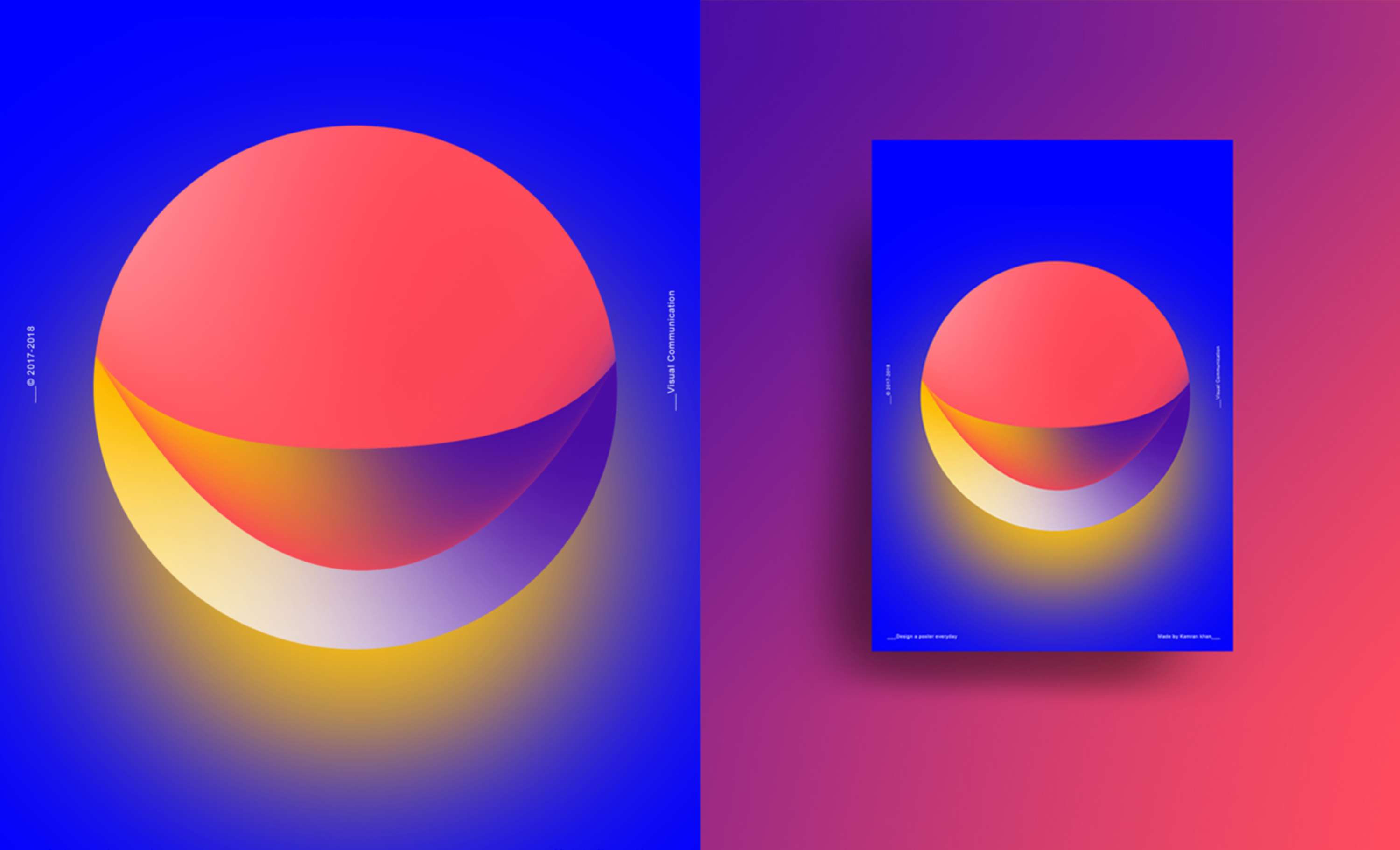 Poster Challenge by Kamran Khan