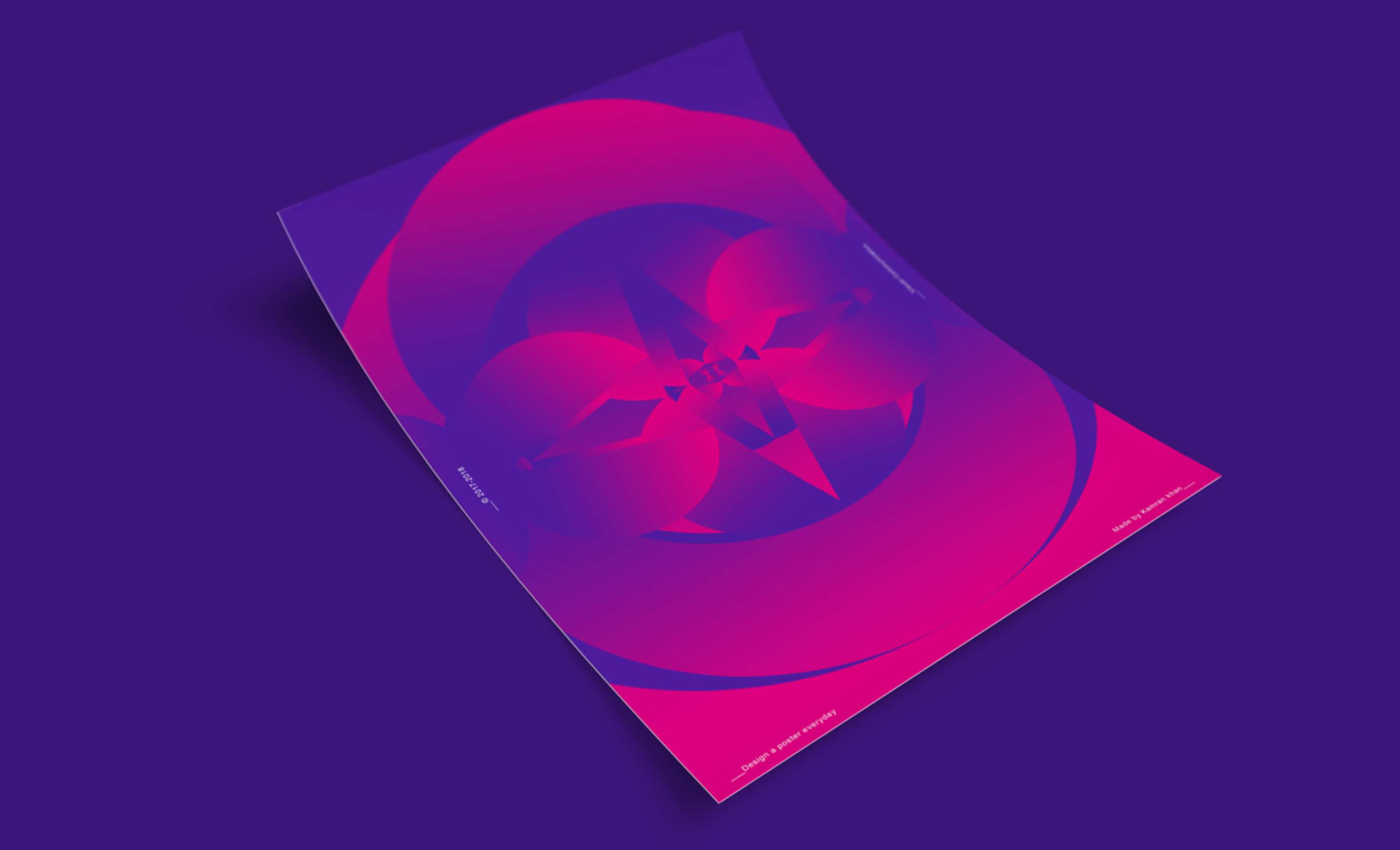 Poster Challenge by Kamran Khan