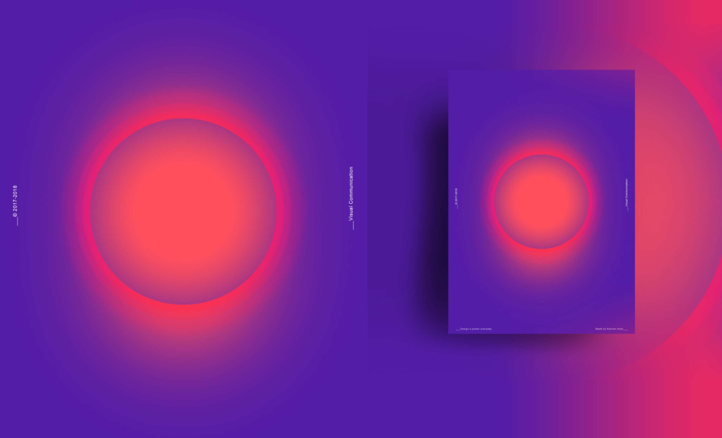 Poster Challenge by Kamran Khan
