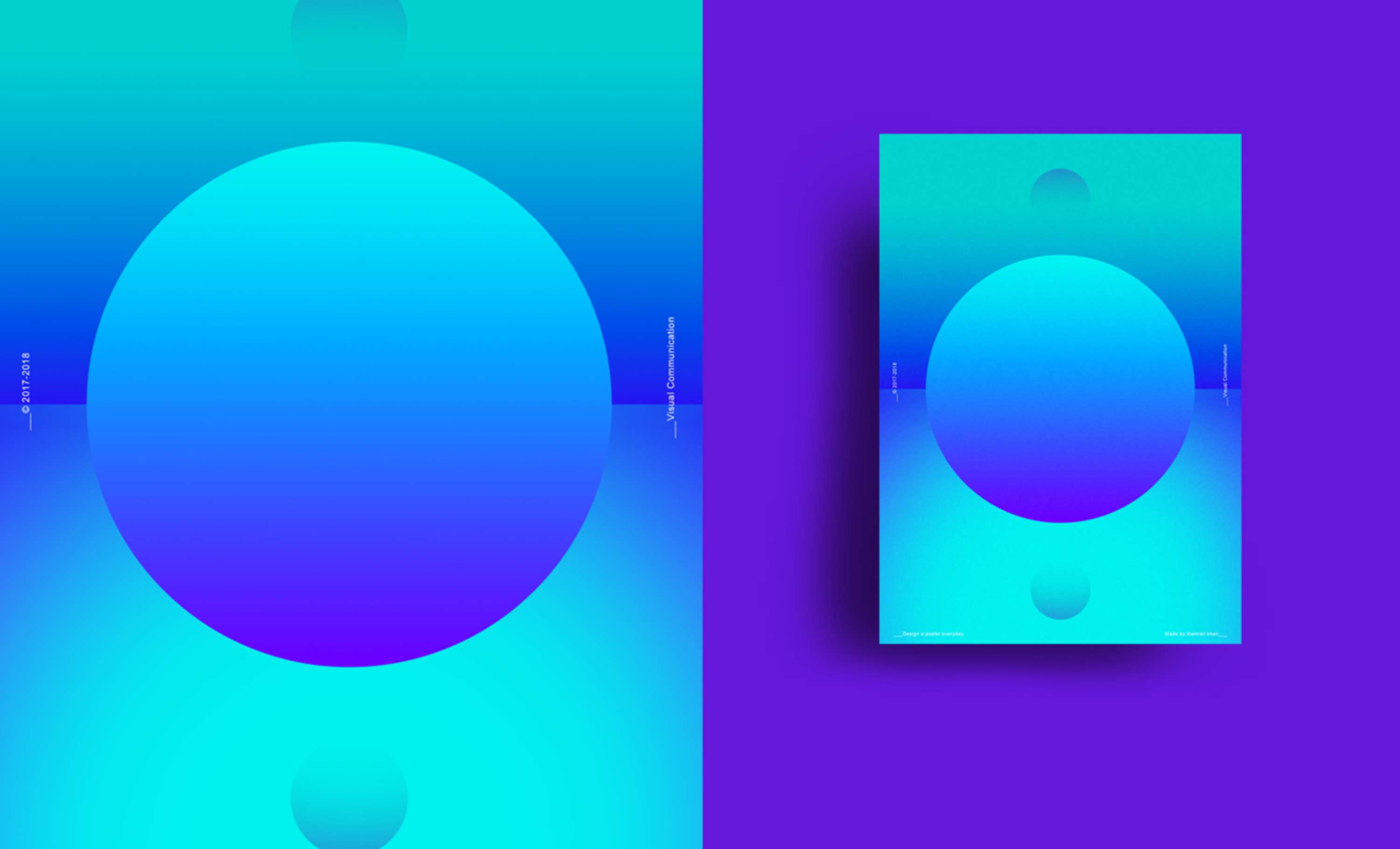 Poster Challenge by Kamran Khan