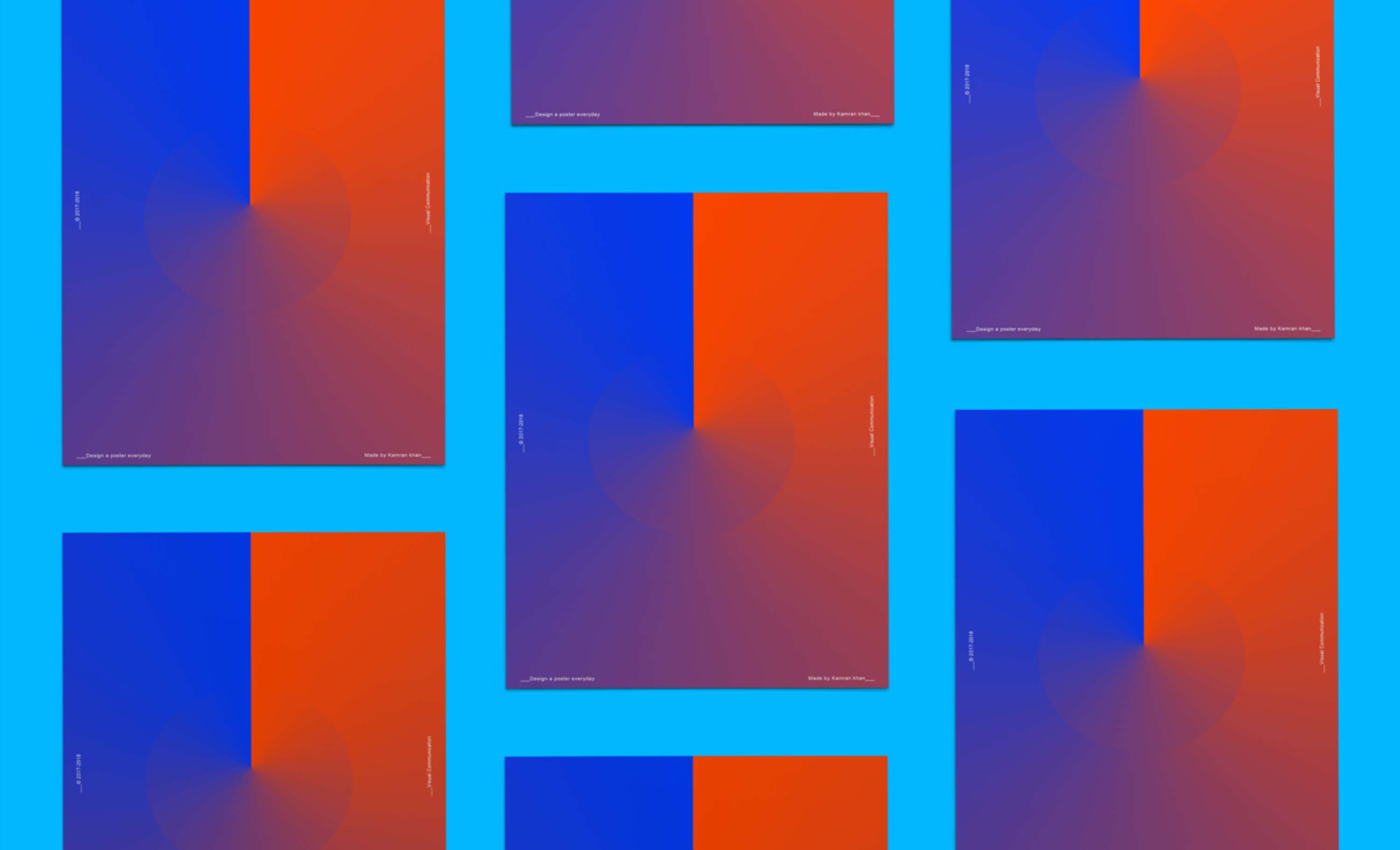 Poster Challenge by Kamran Khan