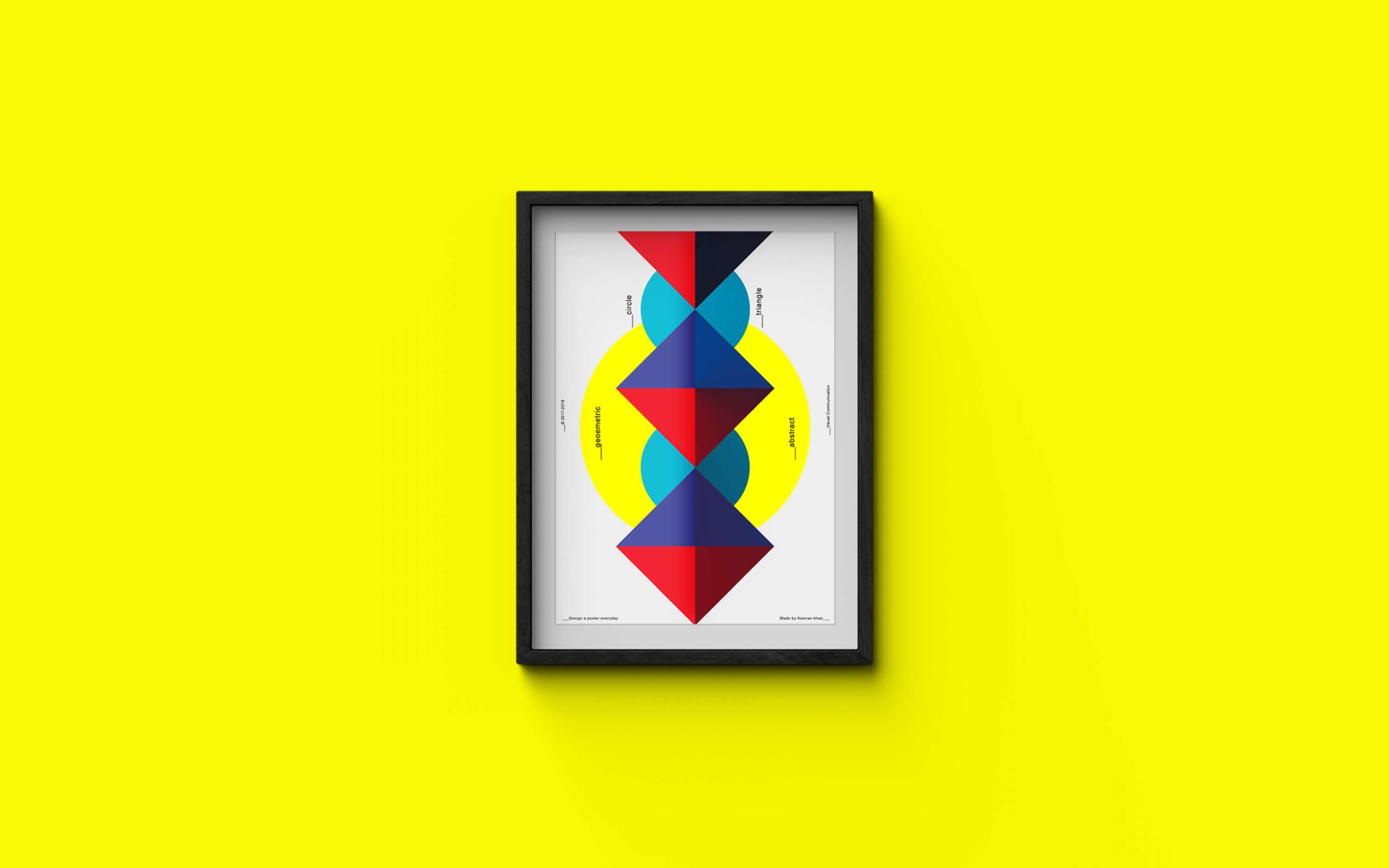 Poster Challenge by Kamran Khan