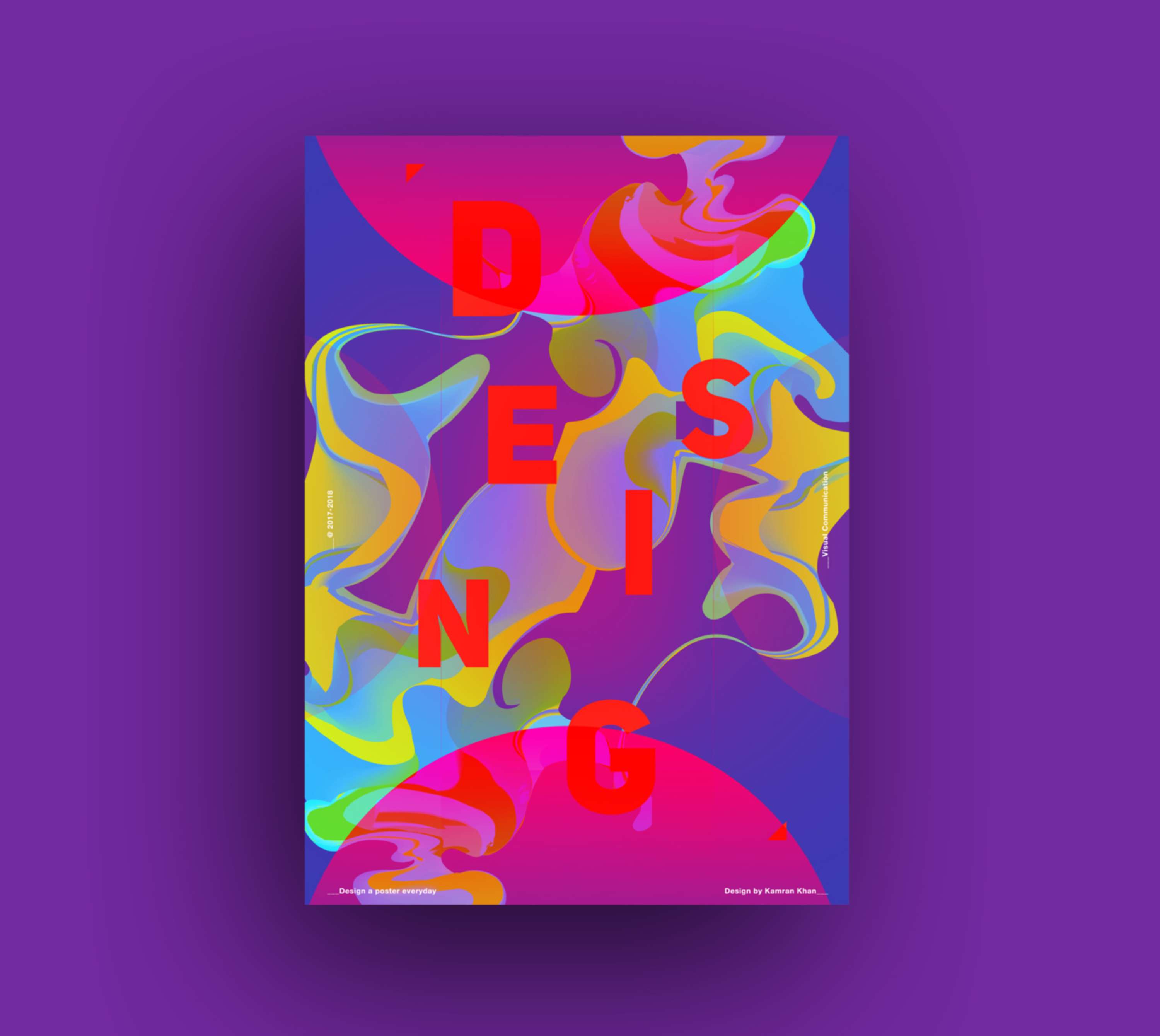Poster Challenge by Kamran Khan