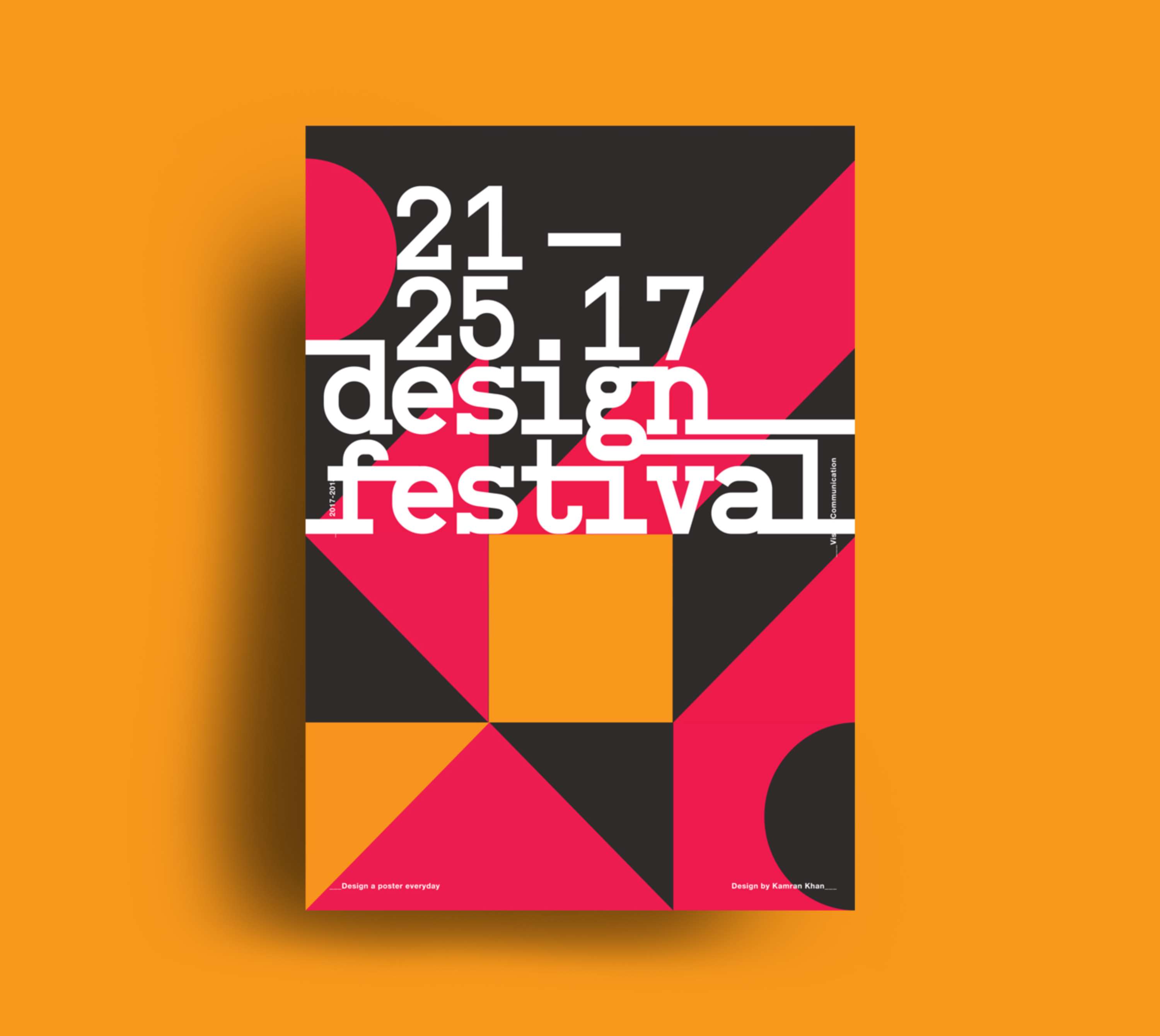 Poster Challenge by Kamran Khan