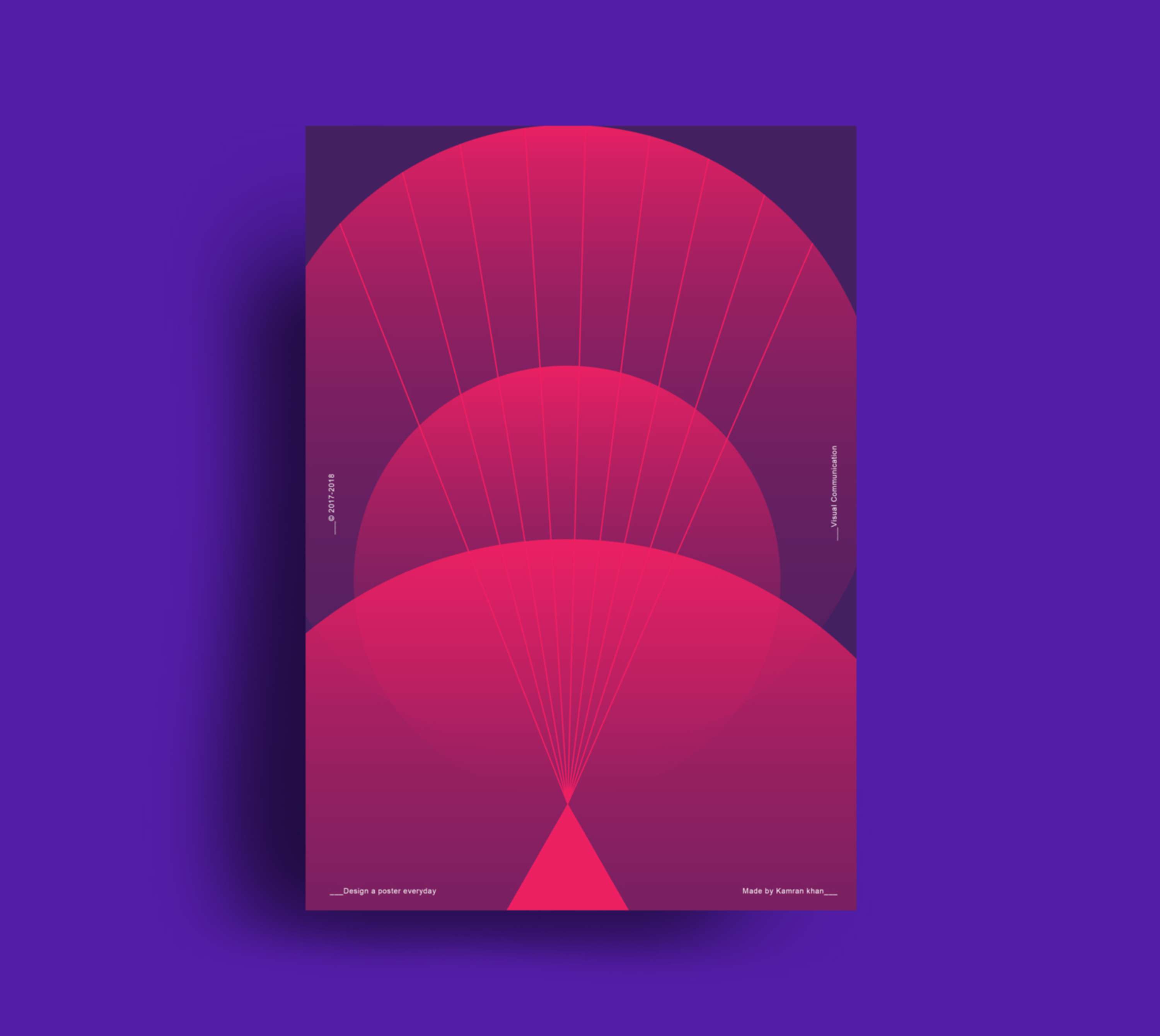 Poster Challenge by Kamran Khan