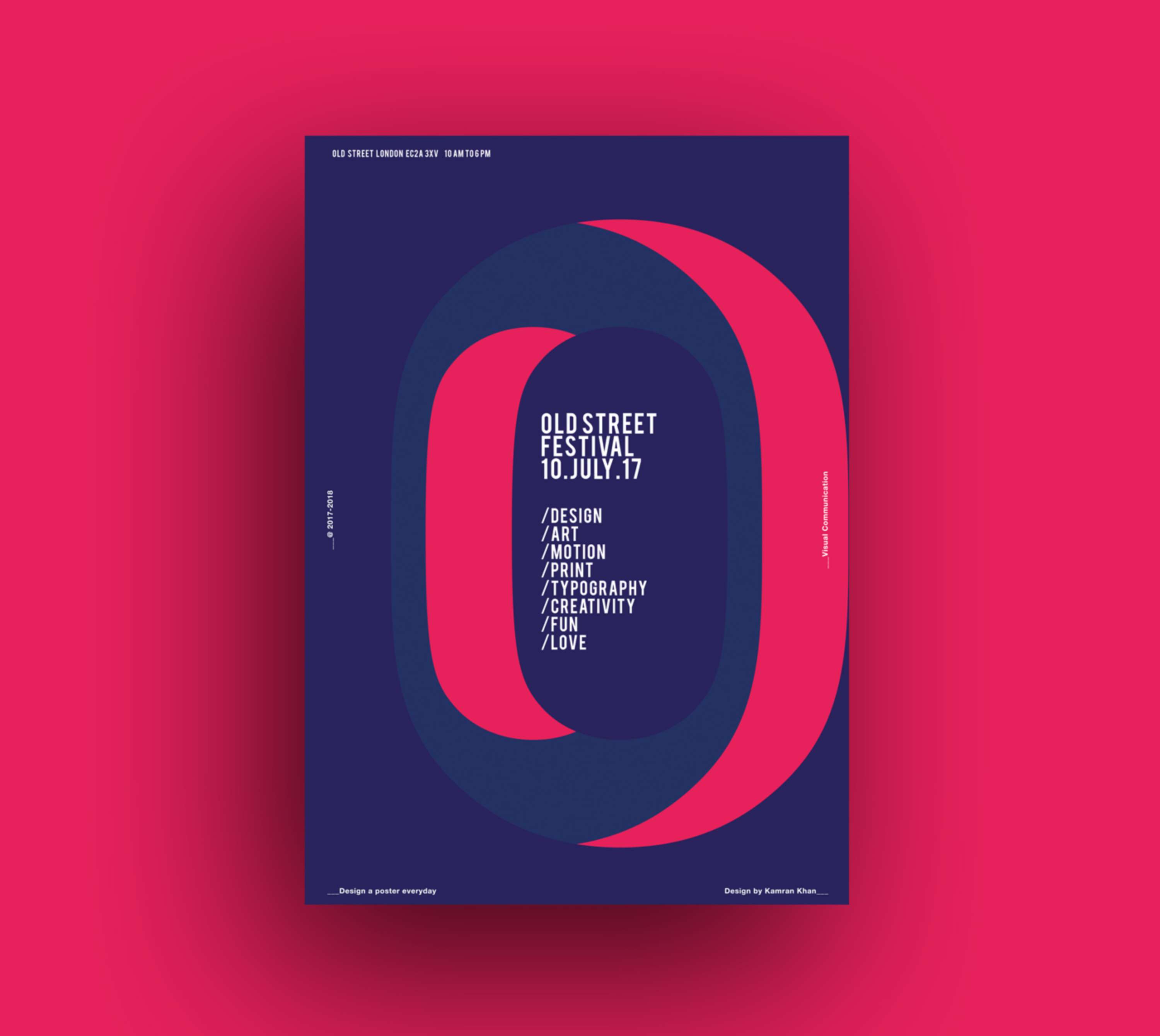 Poster Challenge by Kamran Khan