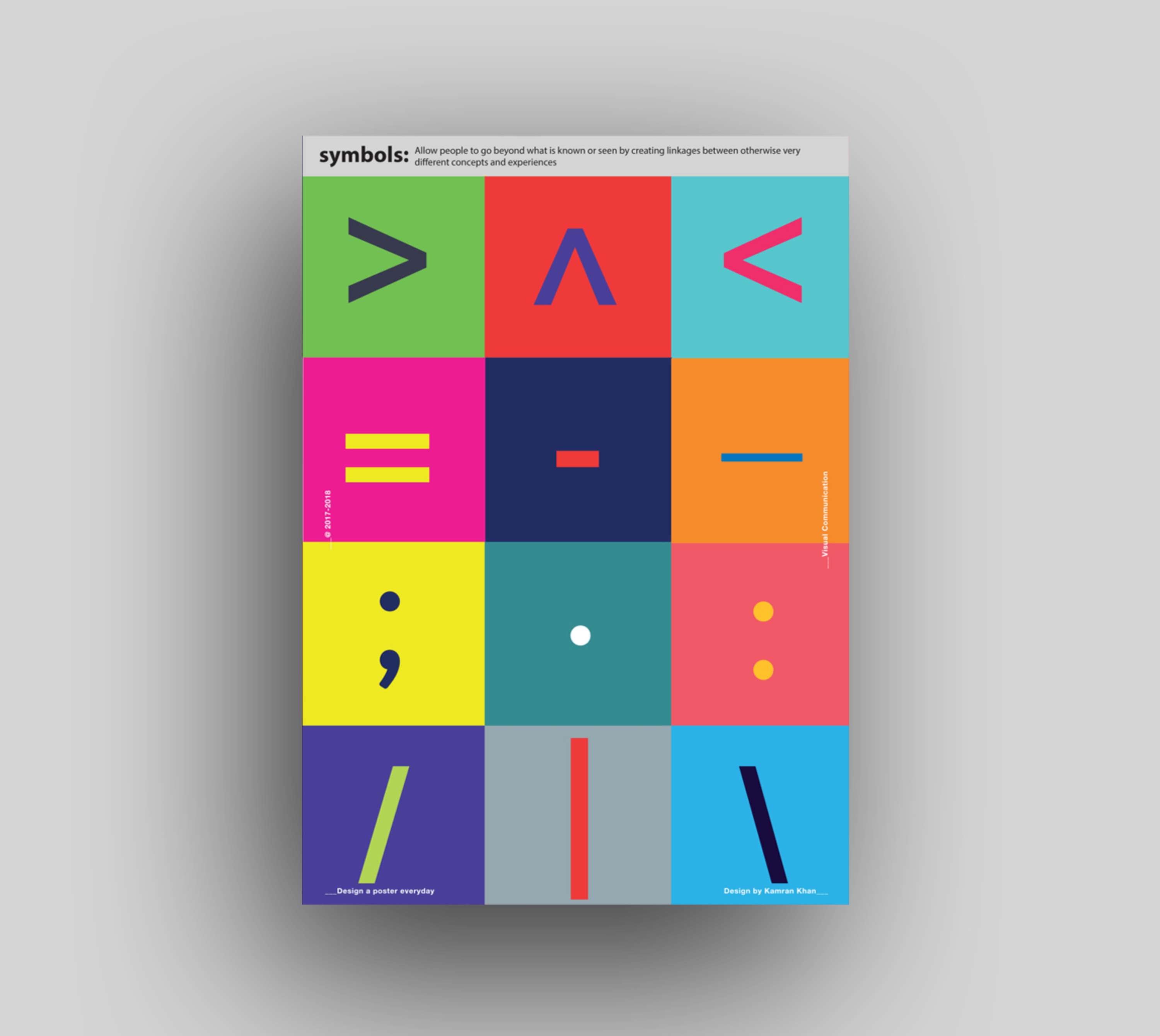 Poster Challenge by Kamran Khan