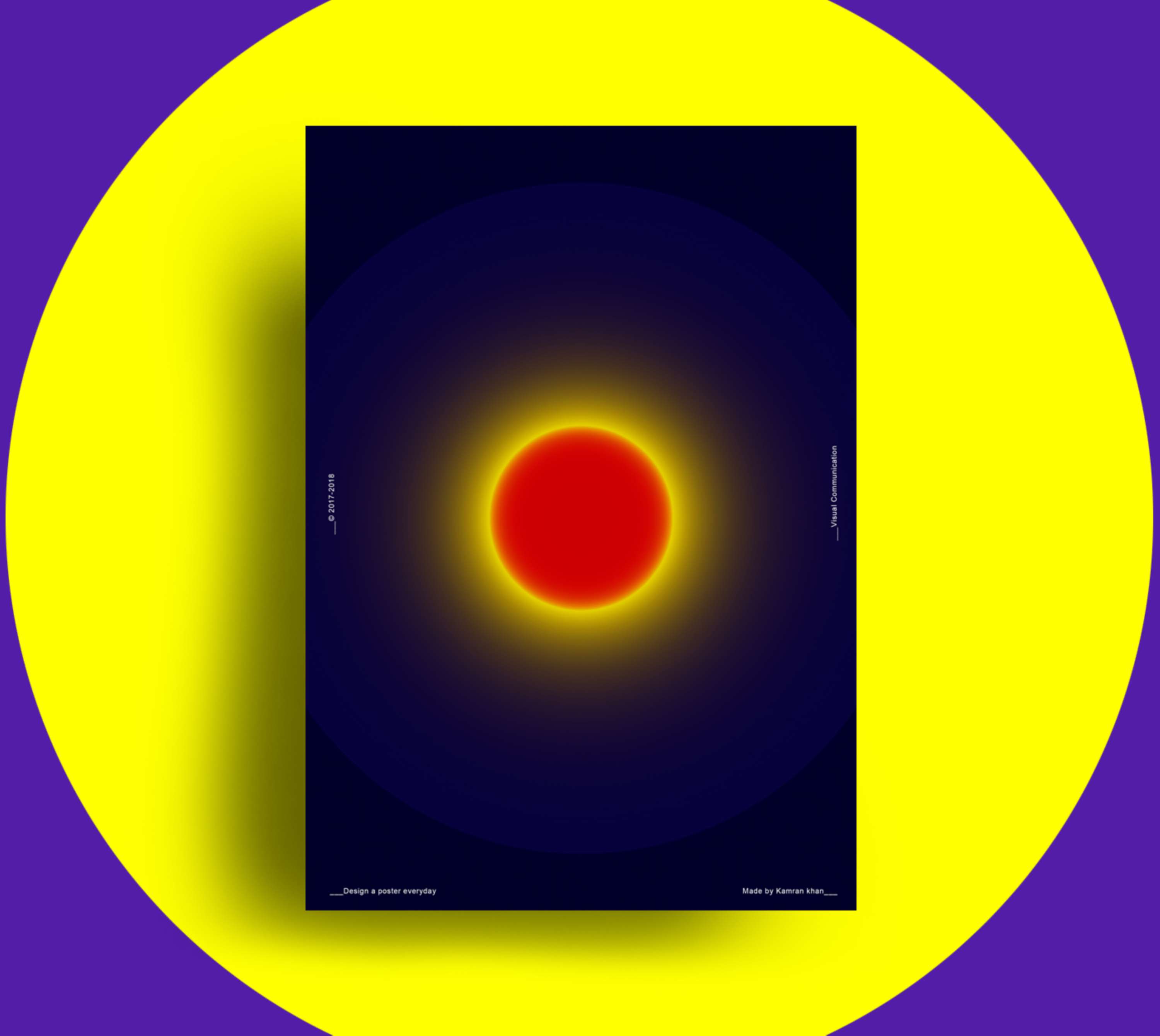 Poster Challenge by Kamran Khan