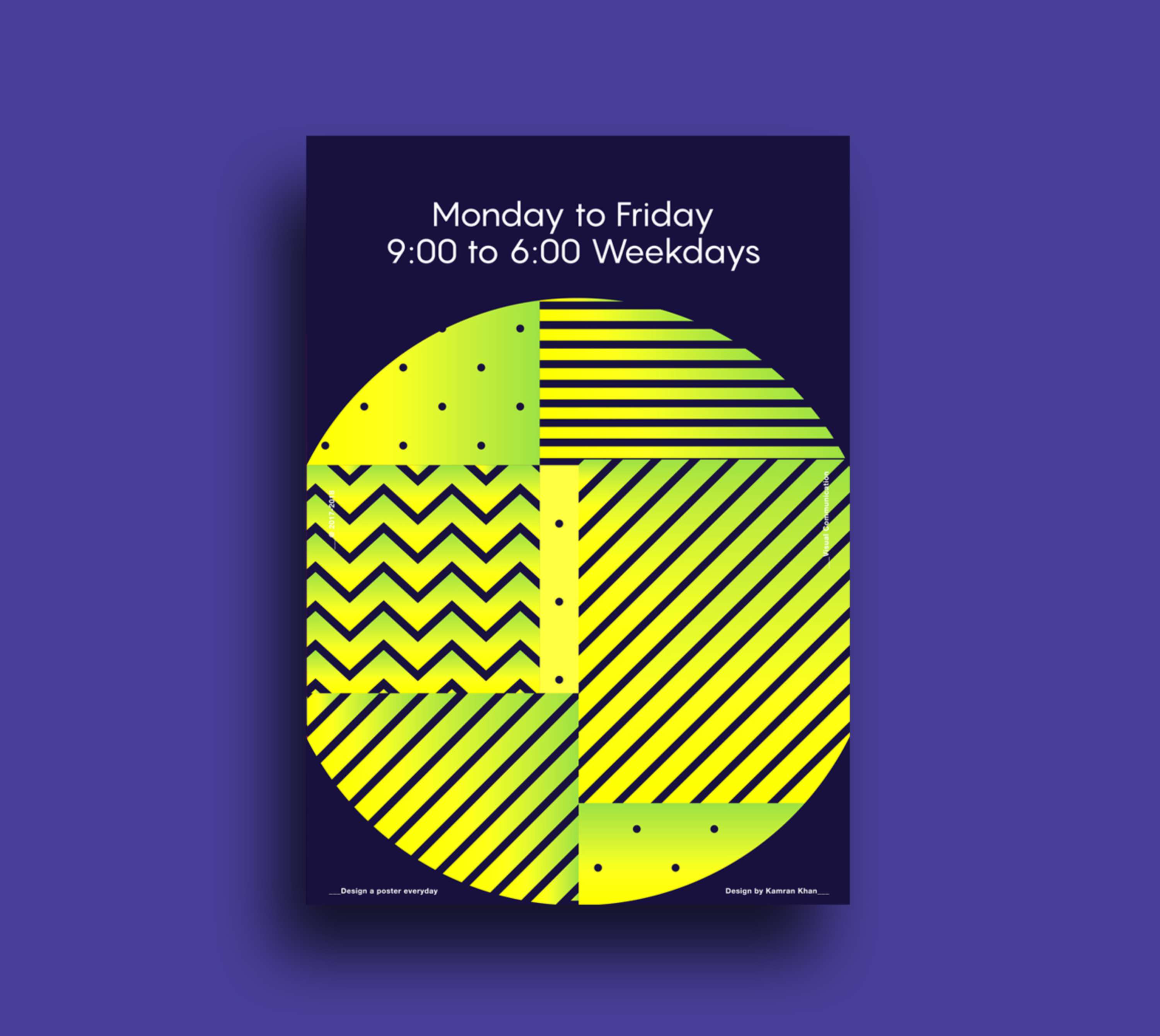 Poster Challenge by Kamran Khan