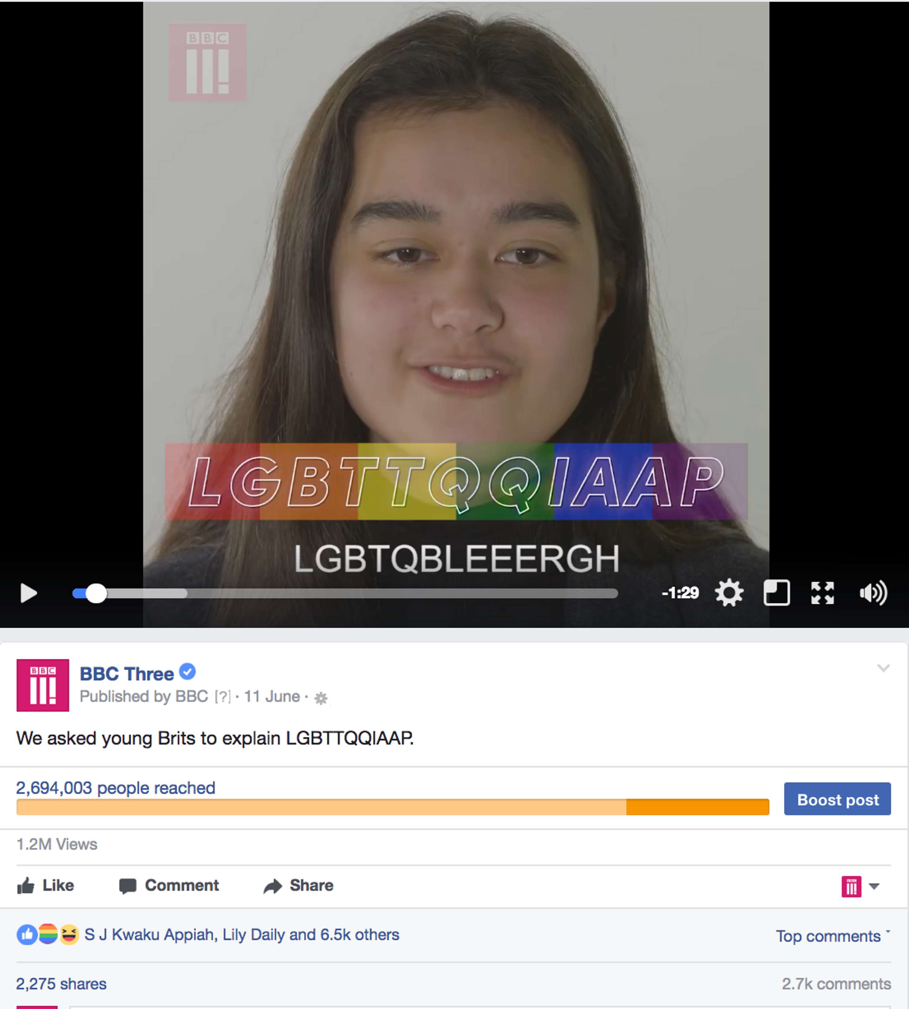 Queer Britain, Social Media Campaign for BBC Three by Hollie Copas