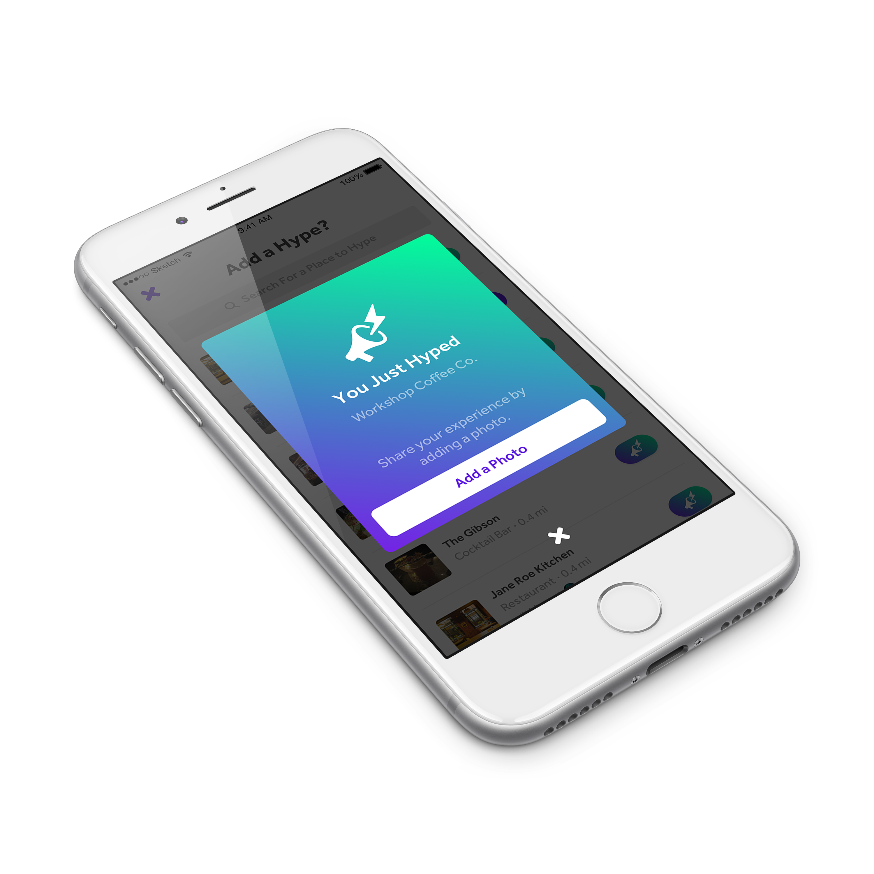 Hypit iOS & Android App by Kelly Hutchinson