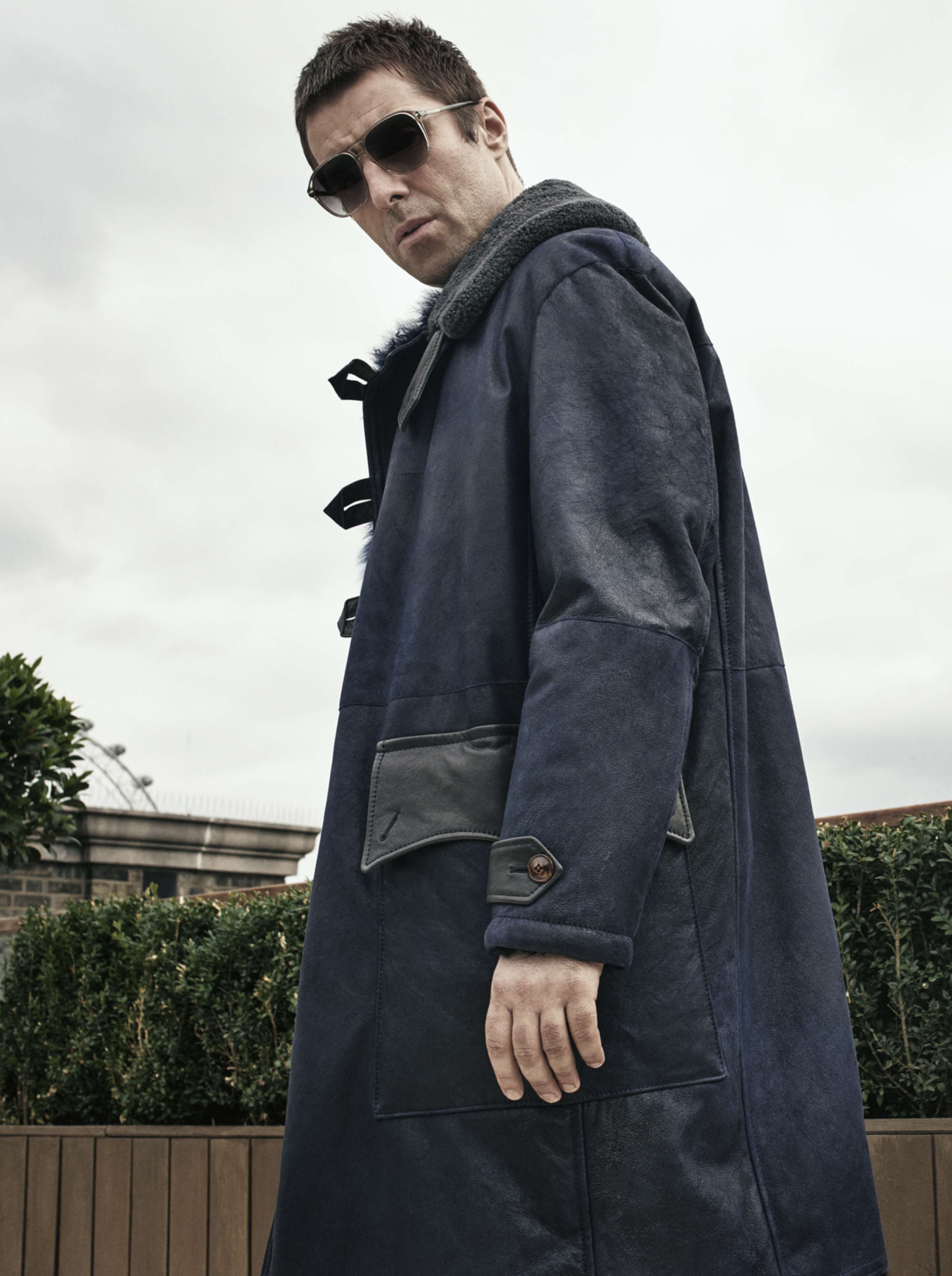 'Liam Gallagher' for British GQ by Chris Tang