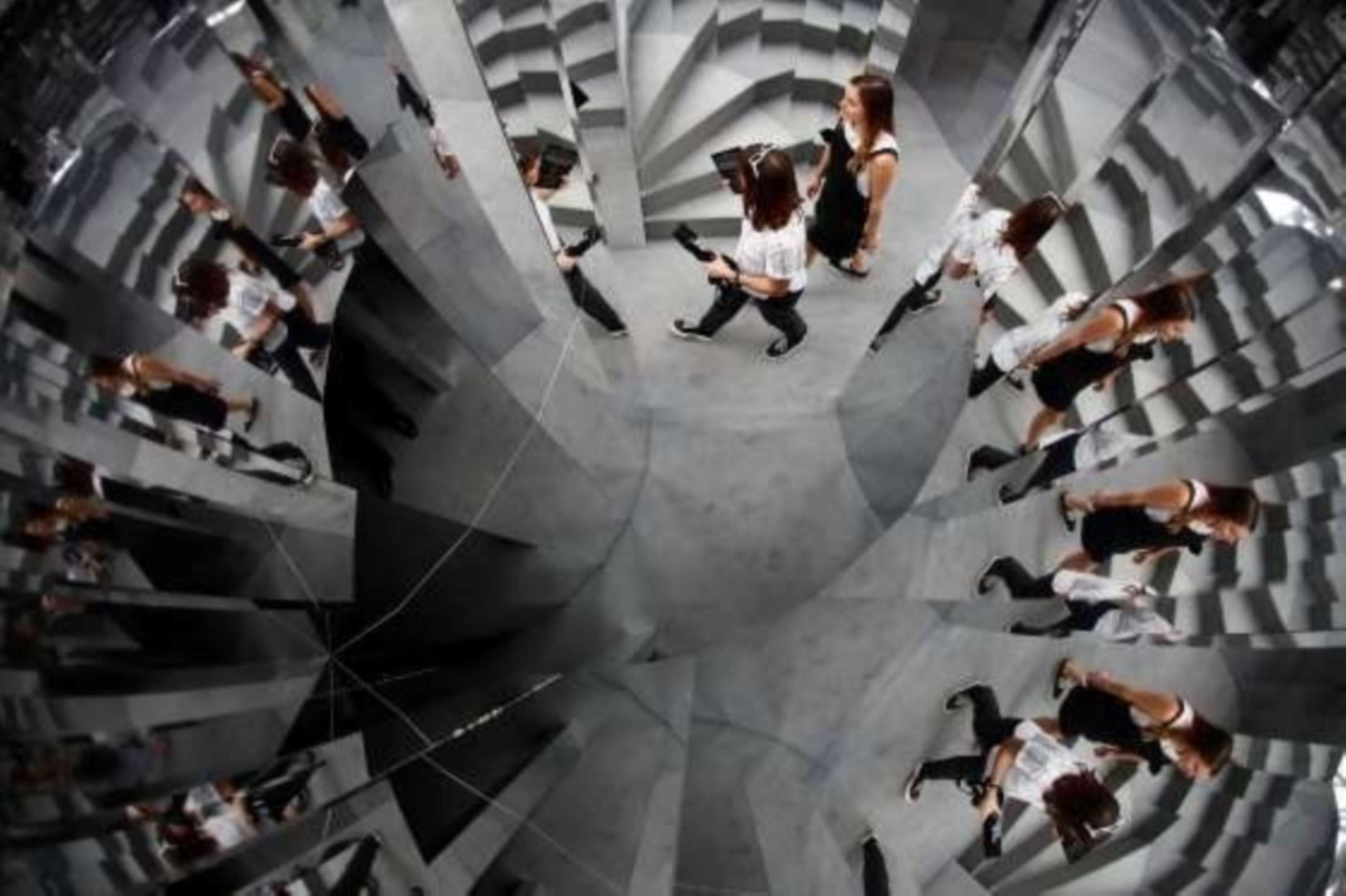 The Fifth Sense: Es Devlin Mirror Maze by Claire Arnold