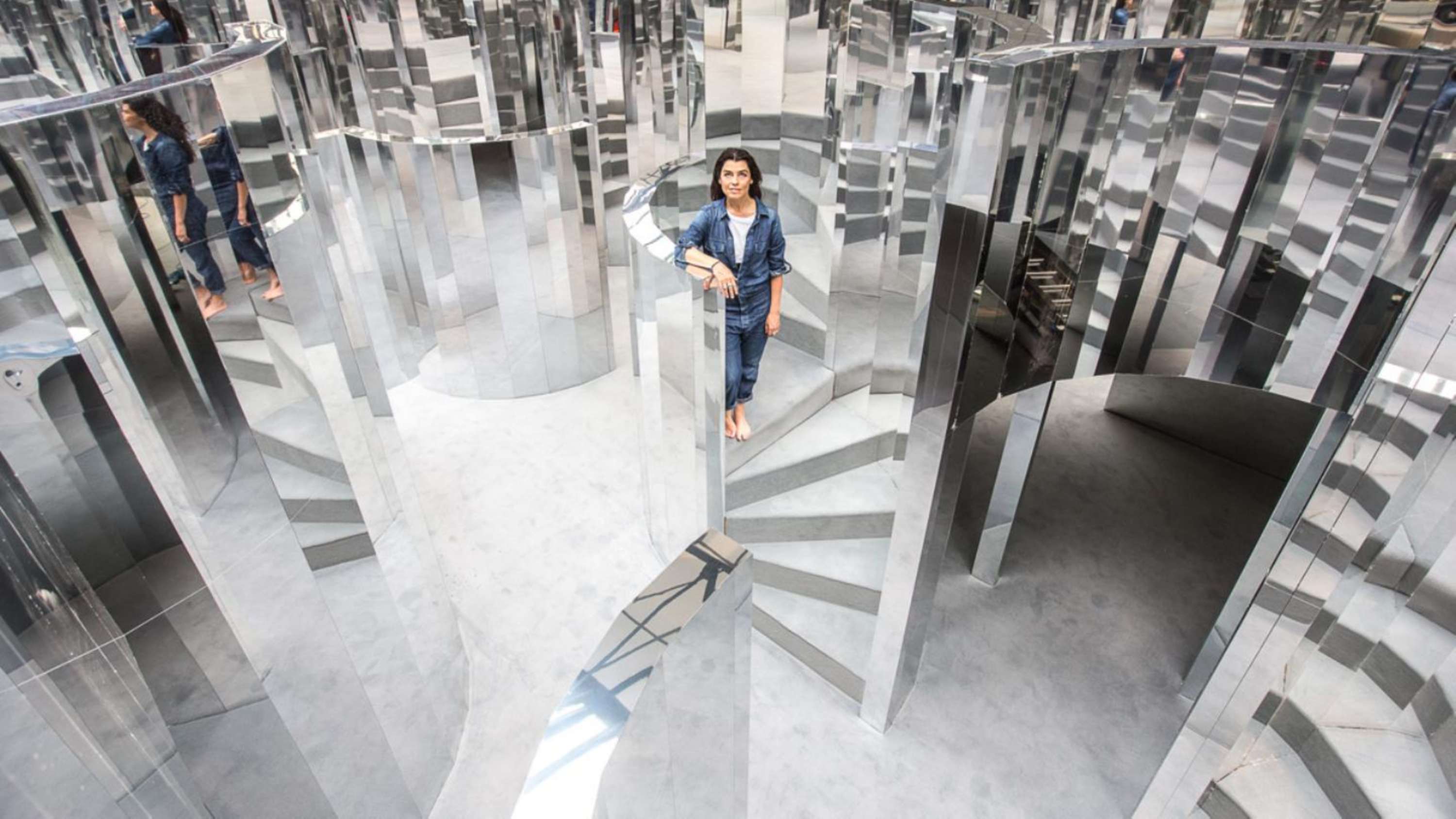 The Fifth Sense: Es Devlin Mirror Maze by Claire Arnold