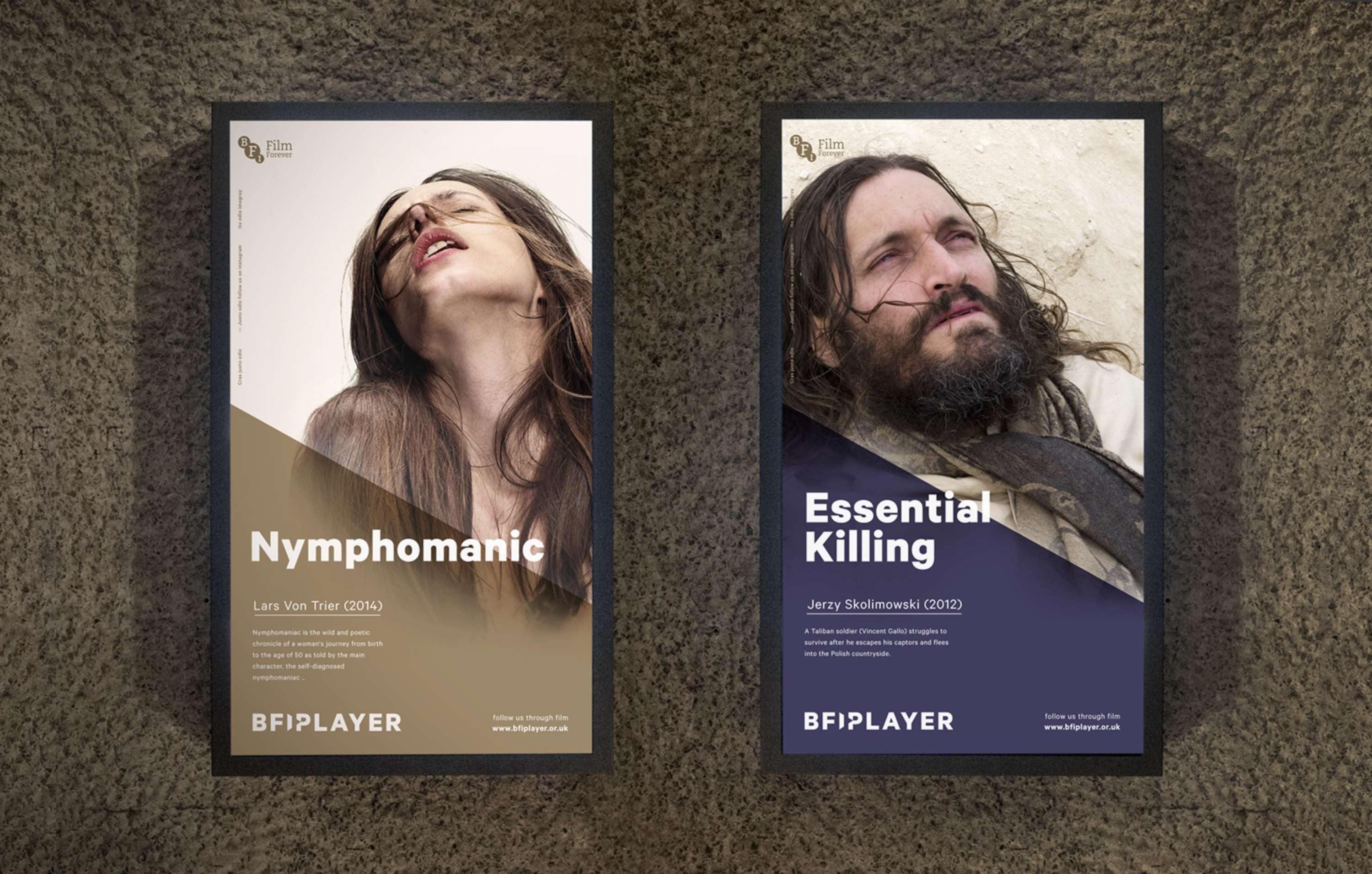 BFI Player Brand Identity by Ben Walker