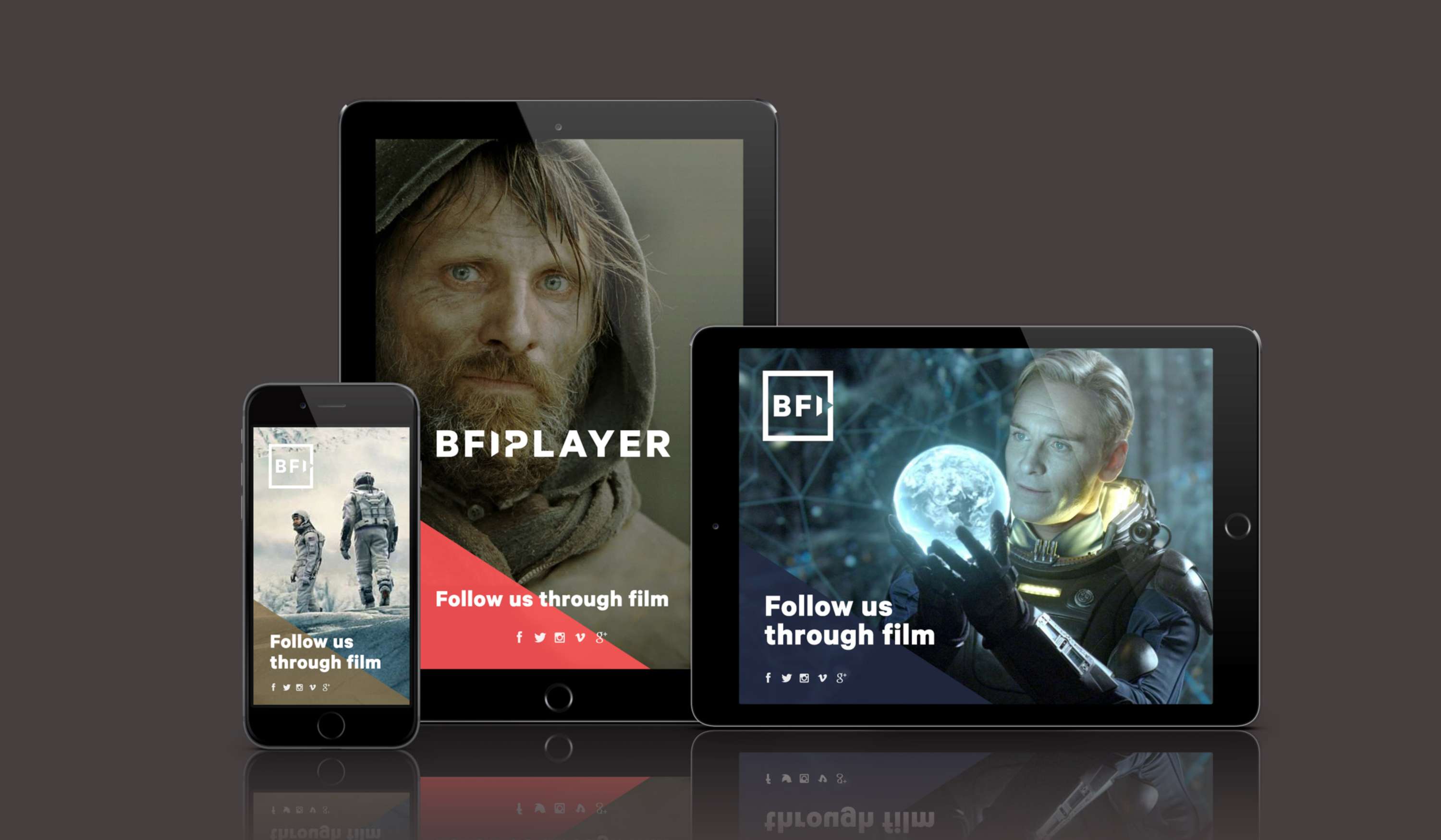 BFI Player Brand Identity by Ben Walker