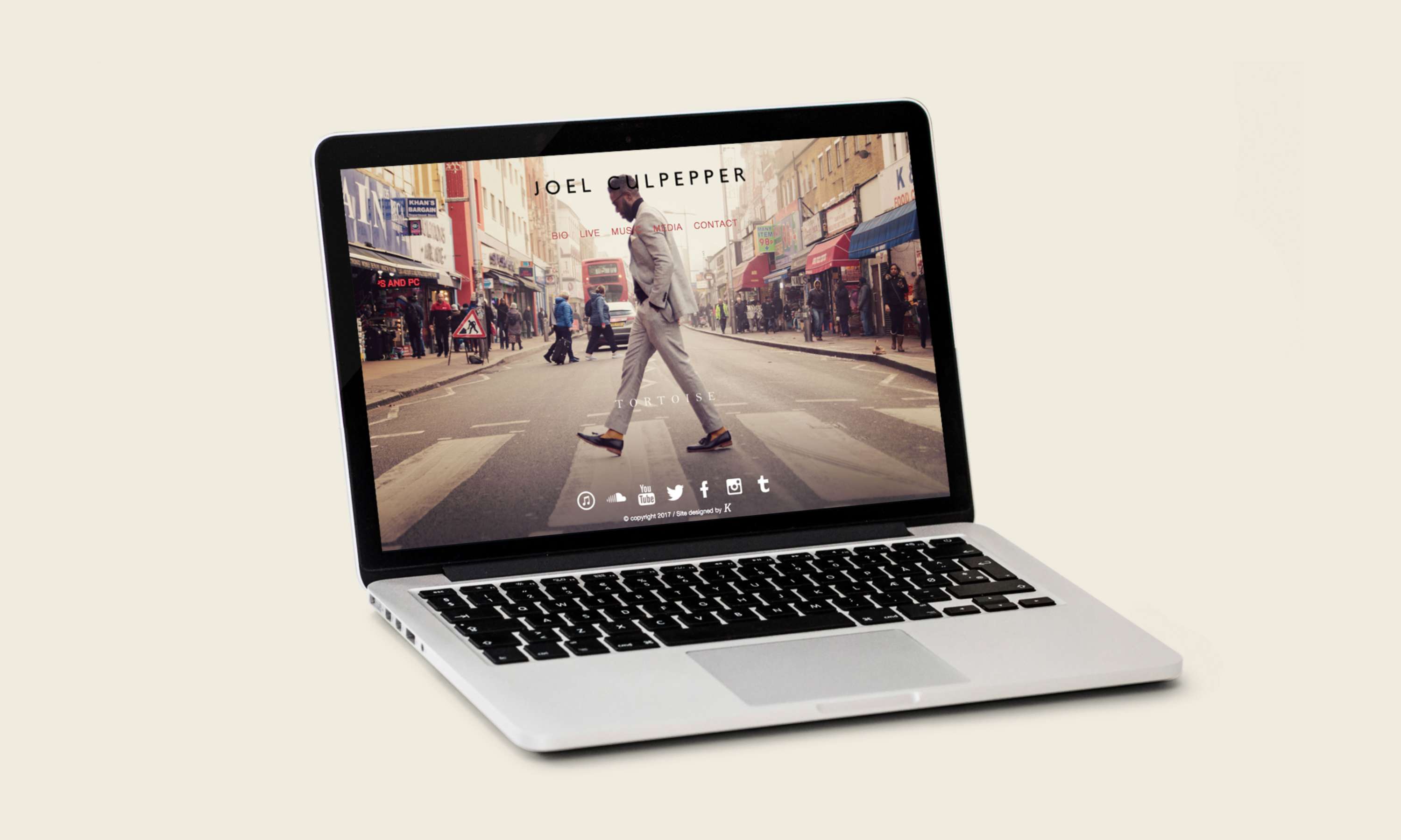Website Design for Joel Culpepper by Kay Ogundimu