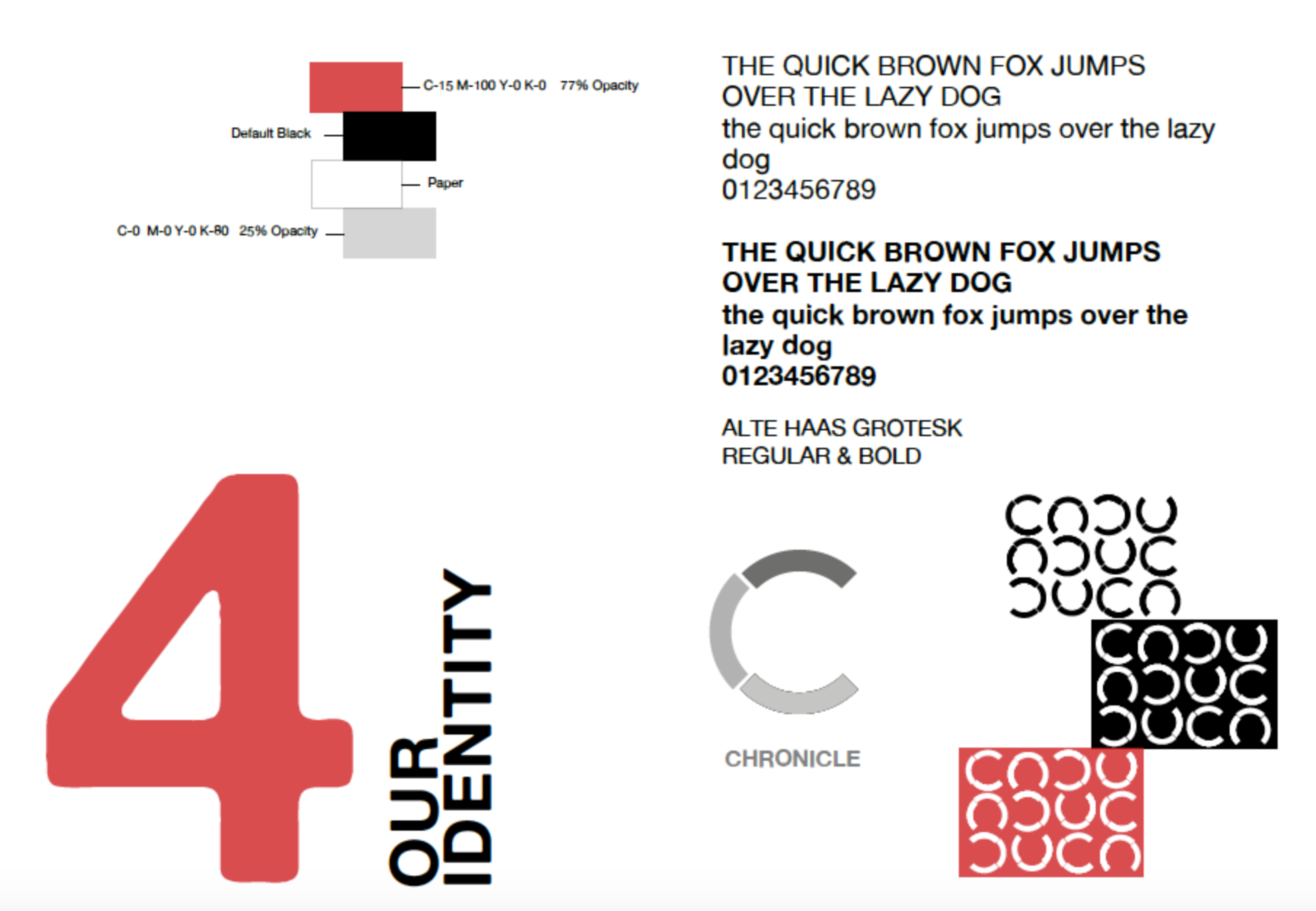 Chronicle - Identity and Branding by Connor Dyer