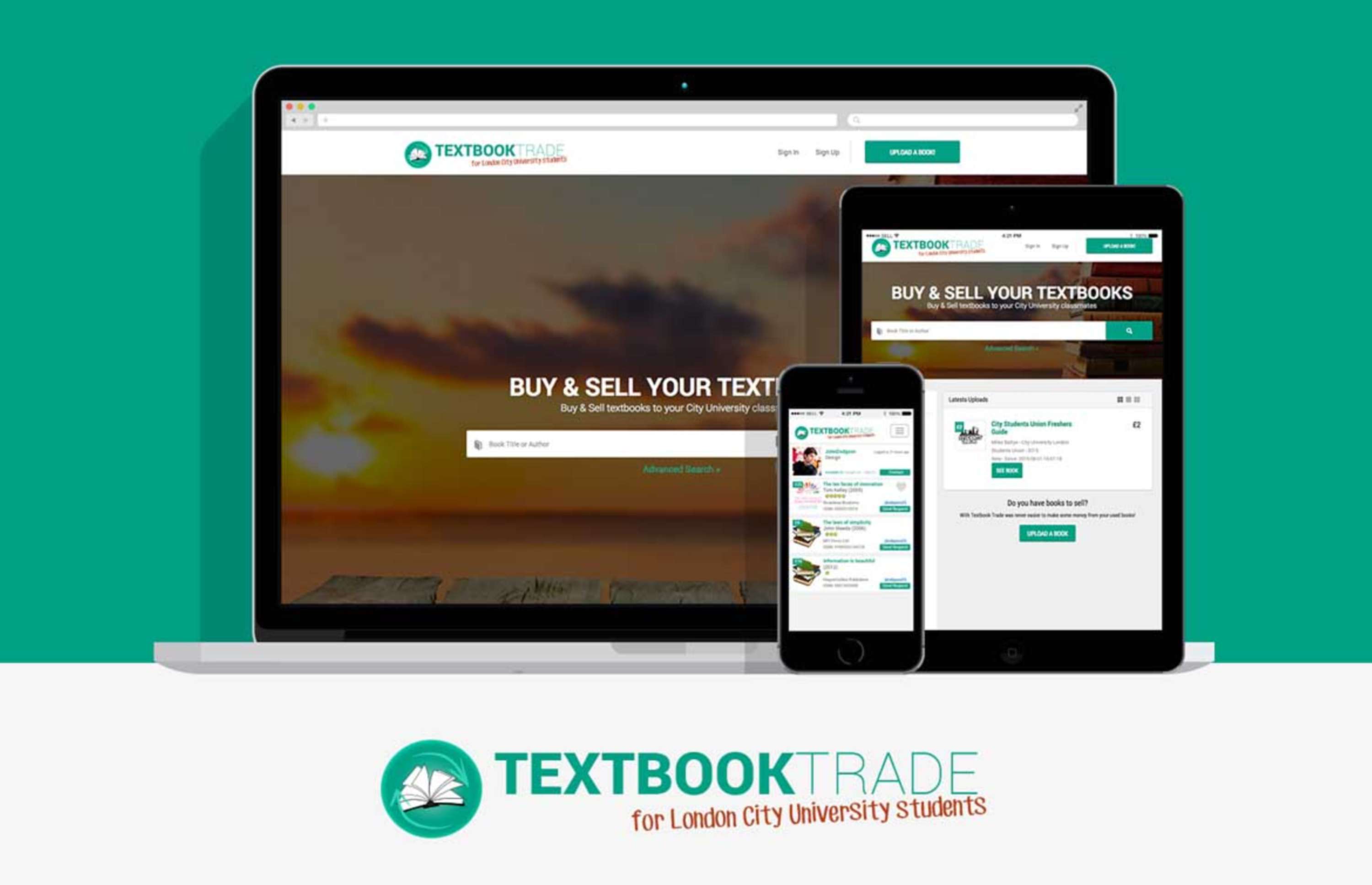Textbook Trade Website by Mario Fernandez