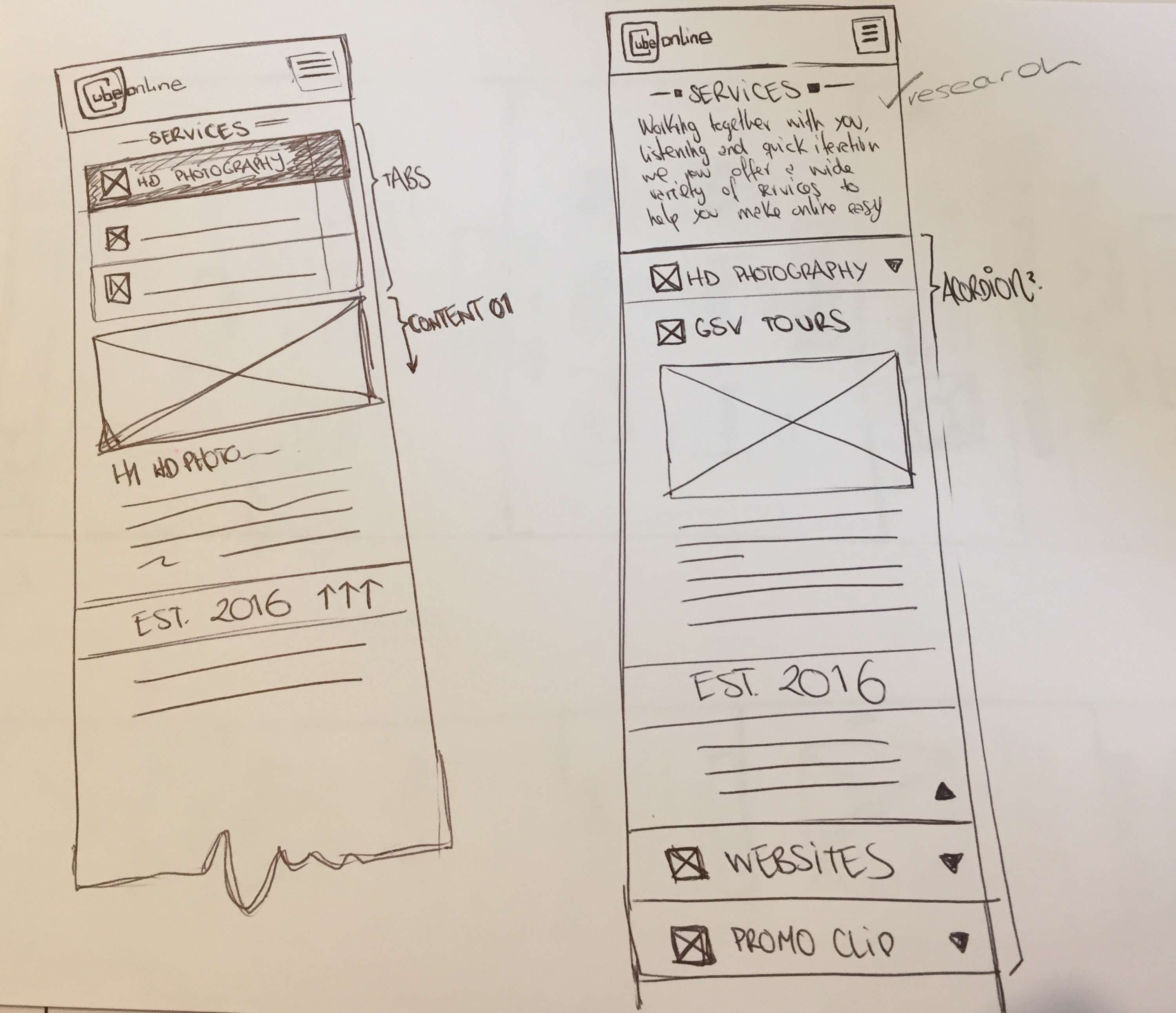 Cube Online Website by Mario Fernandez