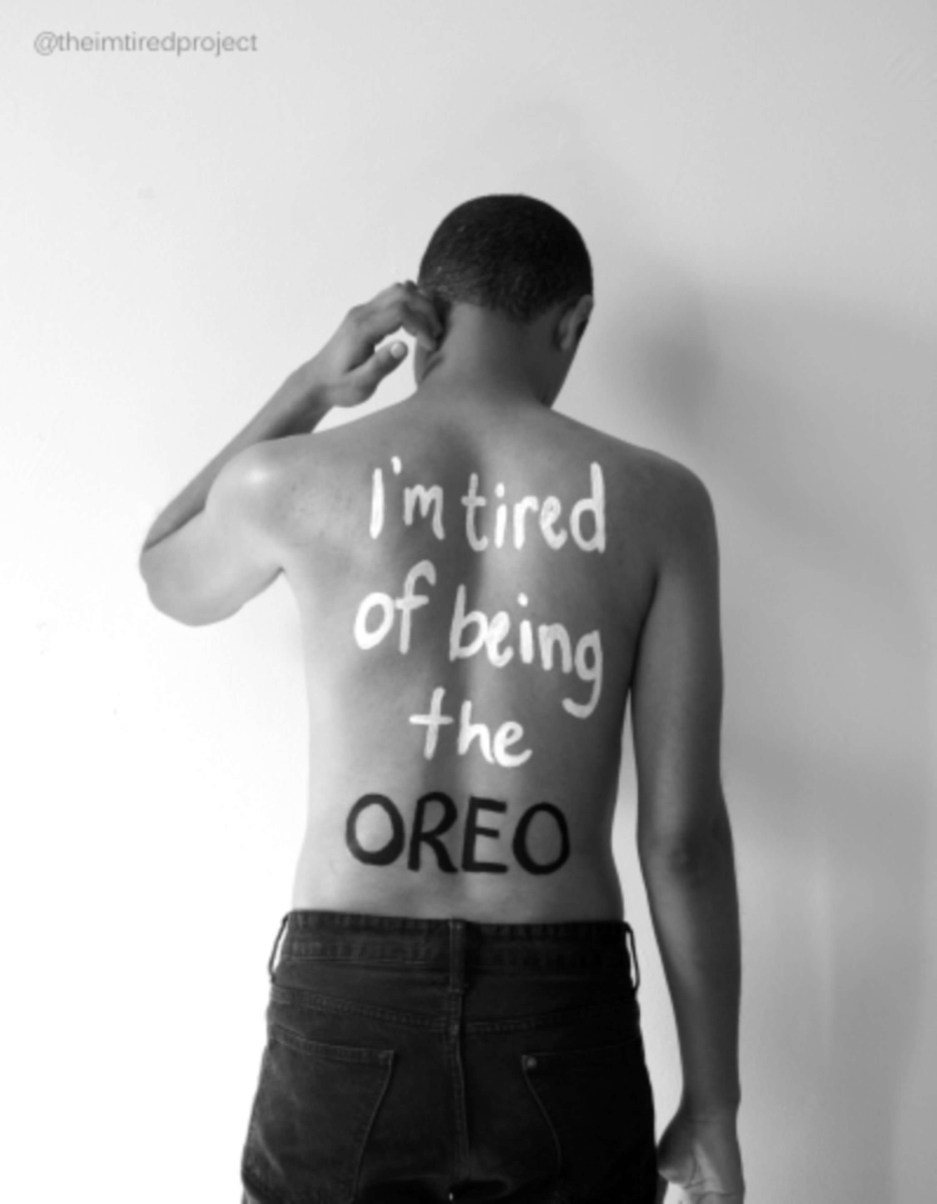 the "i'm tired" project by Paula Akpan