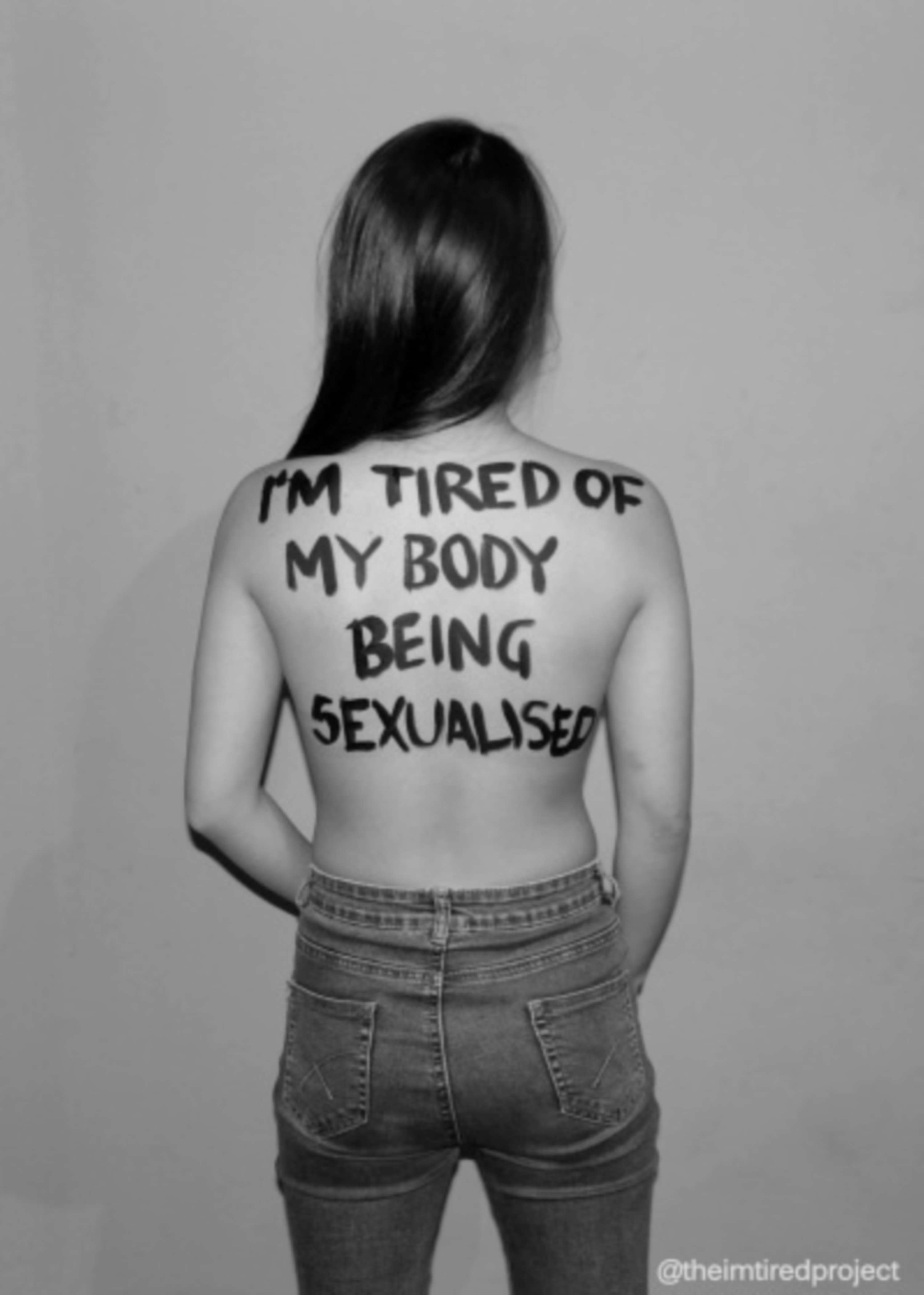 the "i'm tired" project by Paula Akpan
