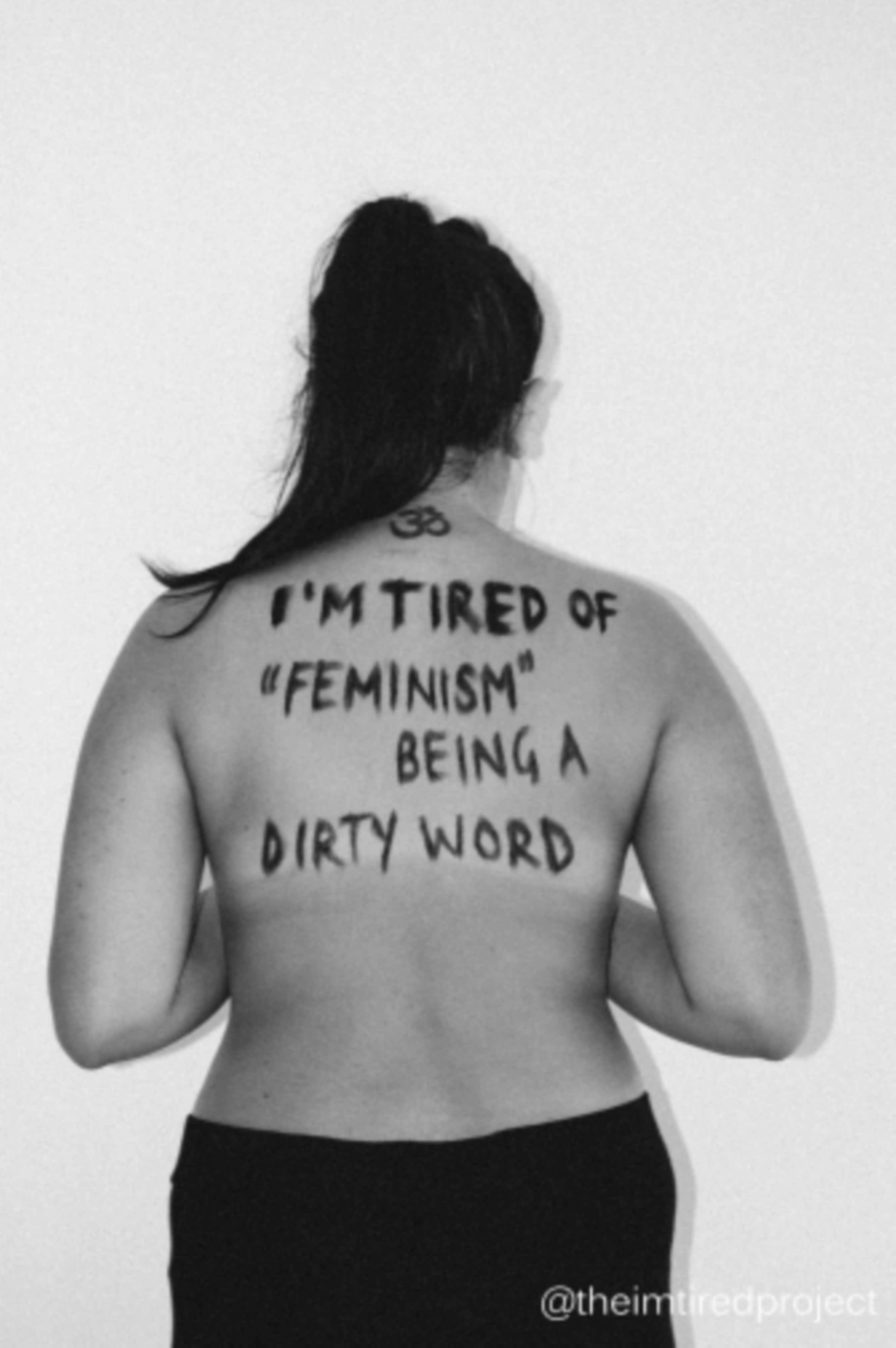 the "i'm tired" project by Paula Akpan