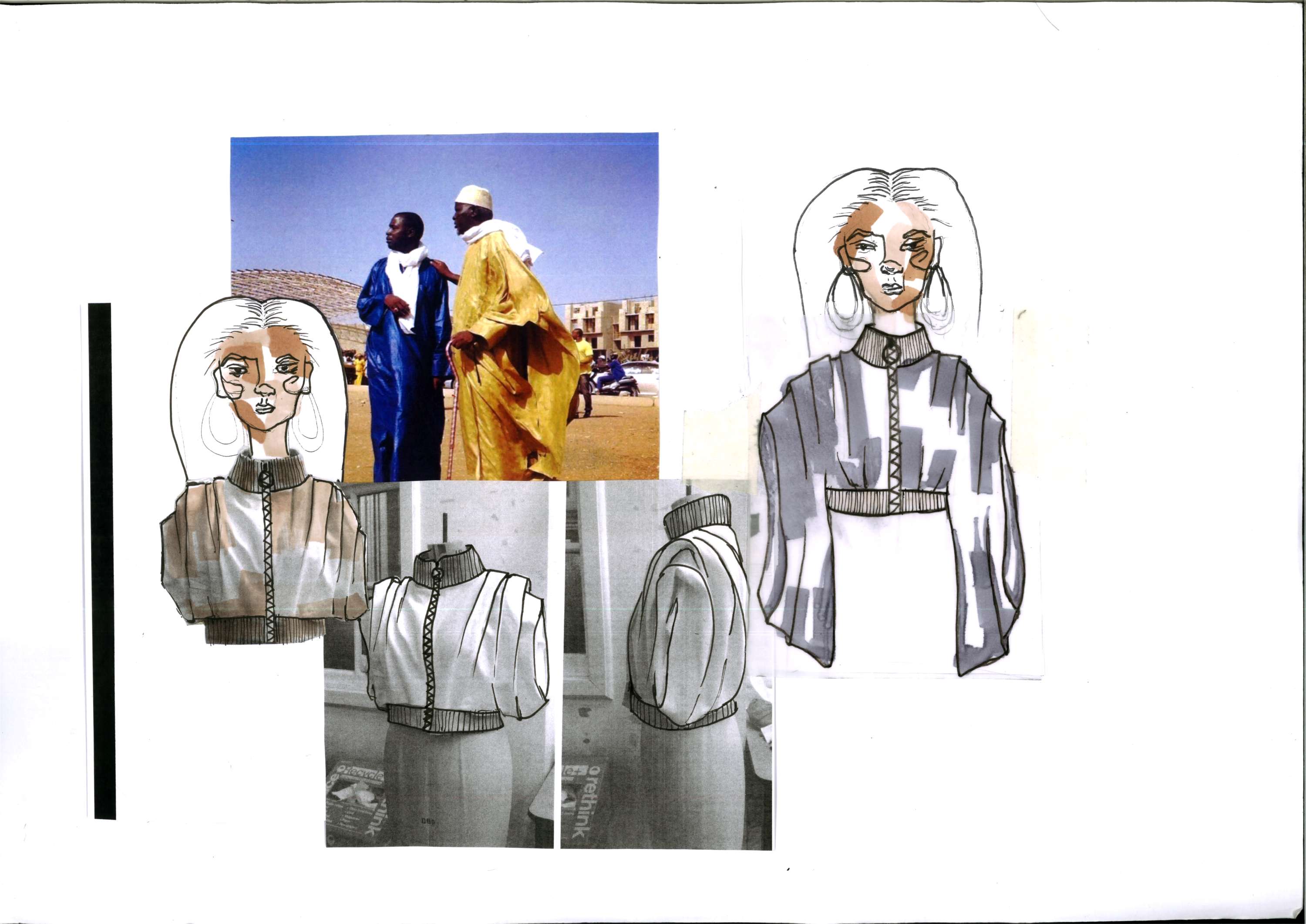 Sketchbook Pages by Mia Blake