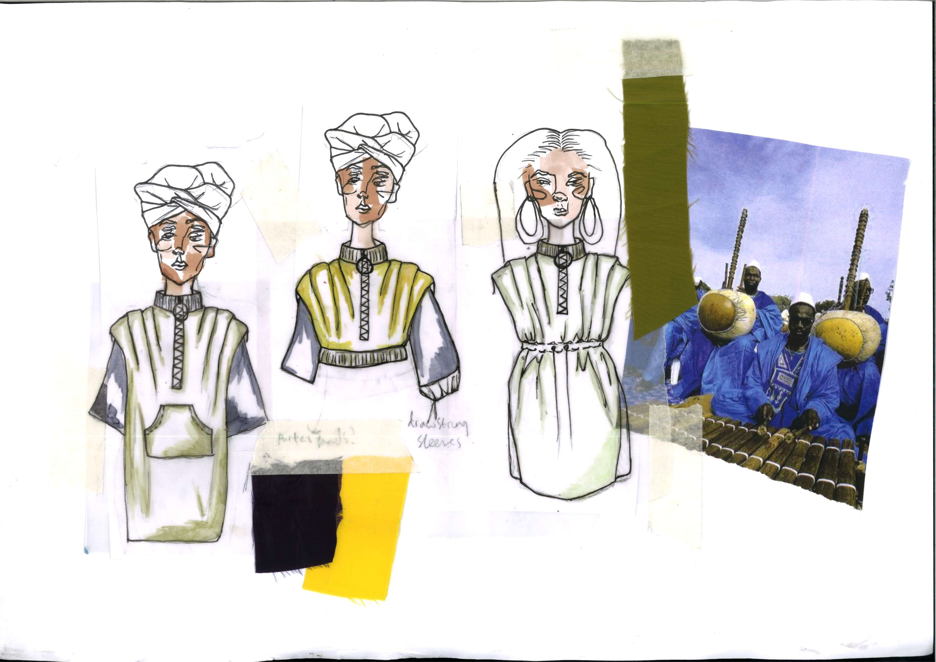 Sketchbook Pages by Mia Blake