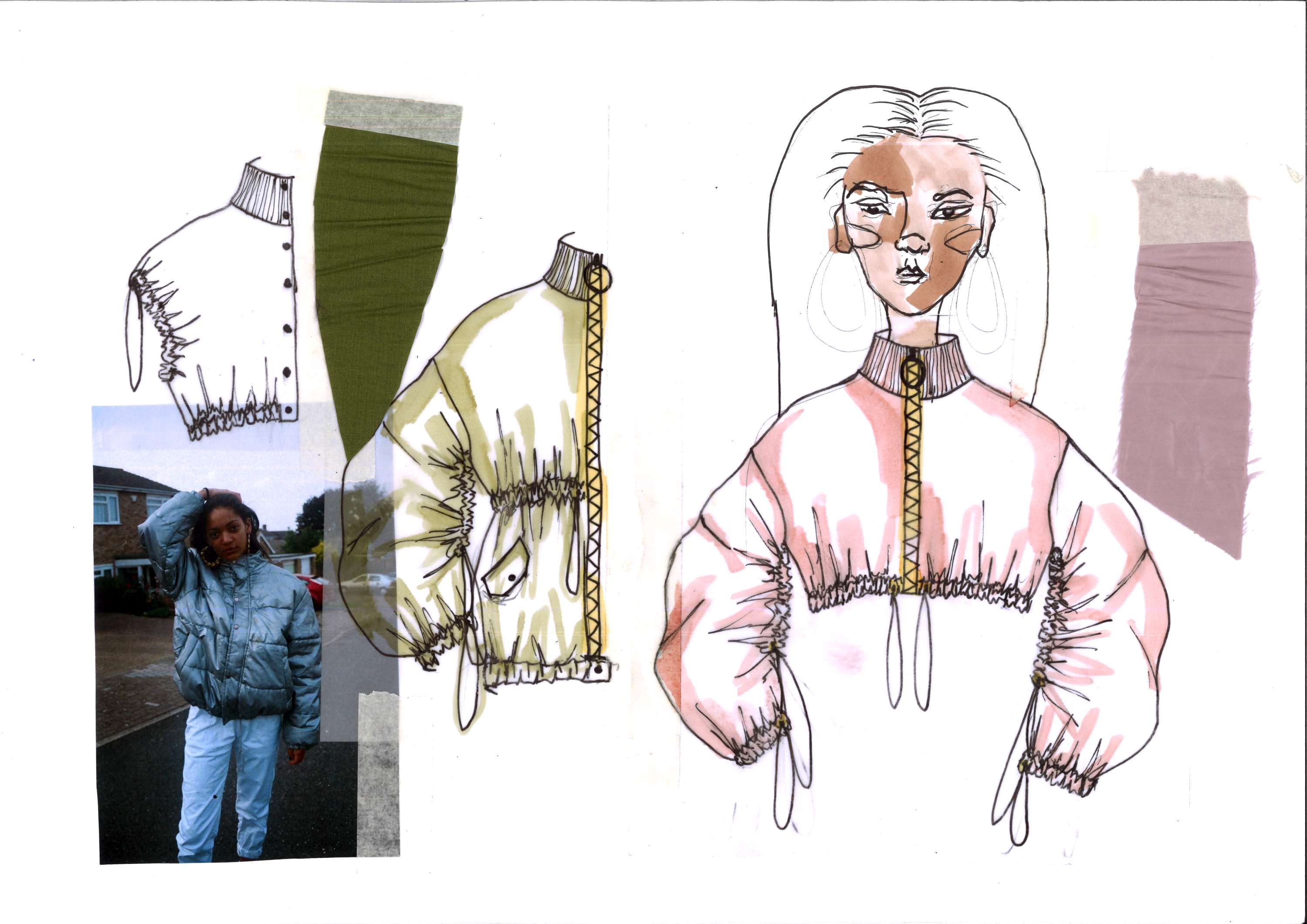 Sketchbook Pages by Mia Blake