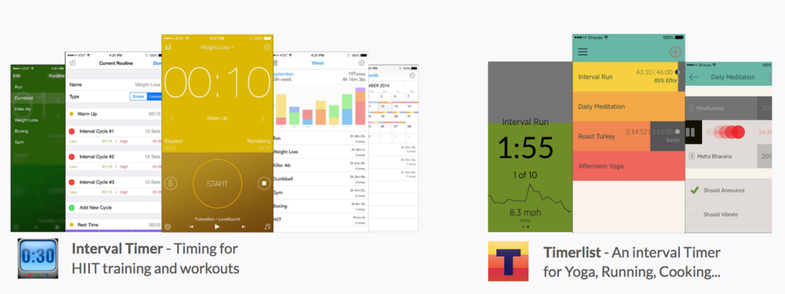 Intervals - Your new iPhone timer App by Mario Fernandez