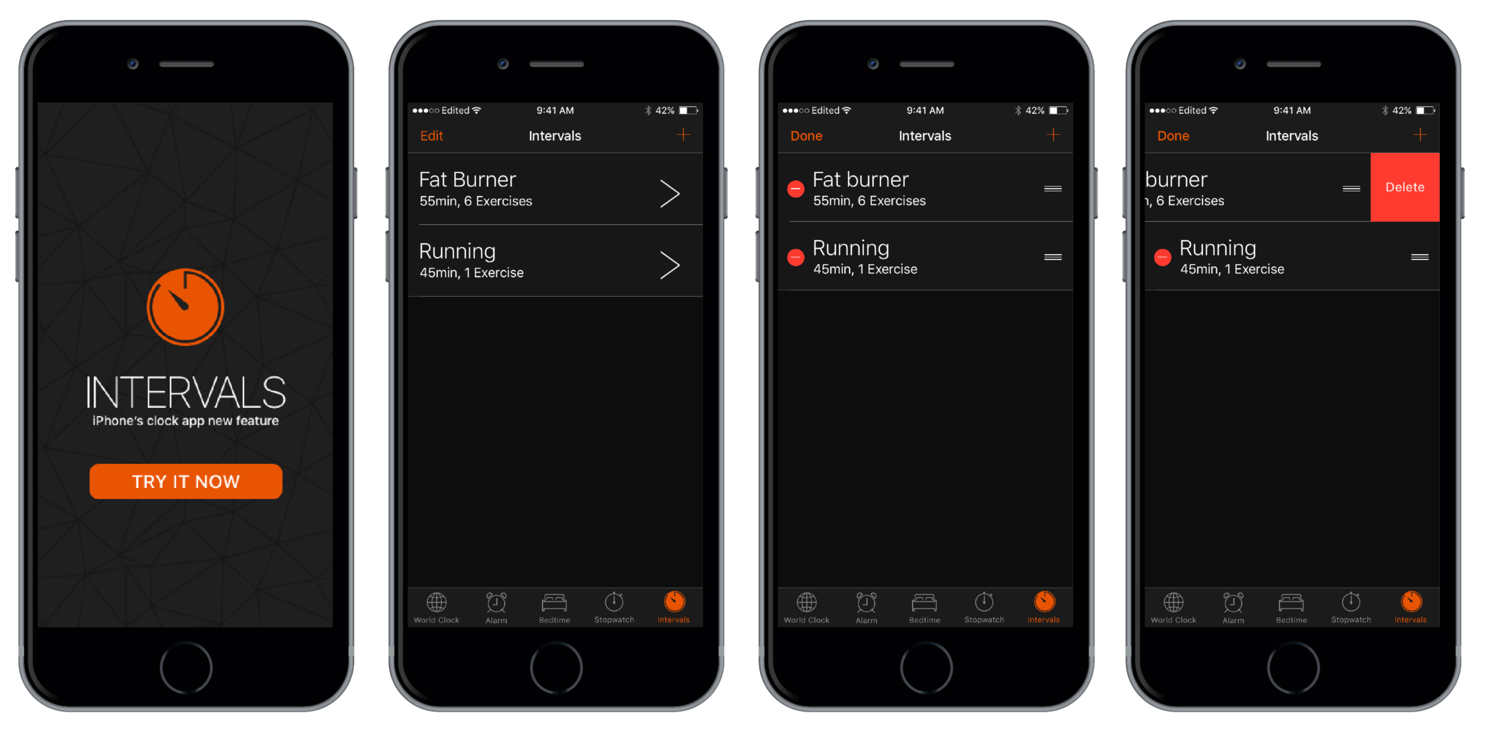 Intervals - Your new iPhone timer App by Mario Fernandez