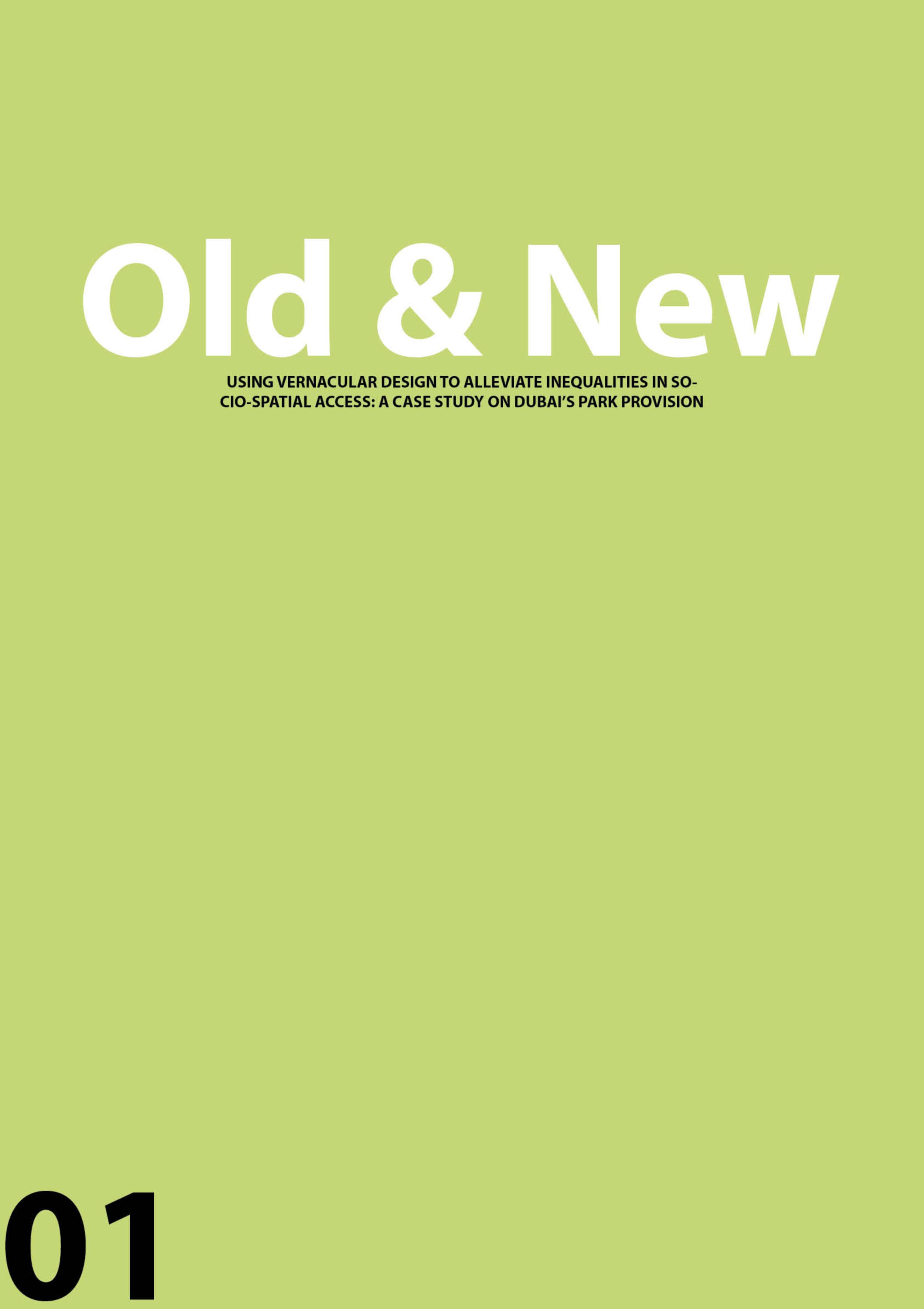 Old & New: Snippets from master thesis. by Suzanna Törnroth