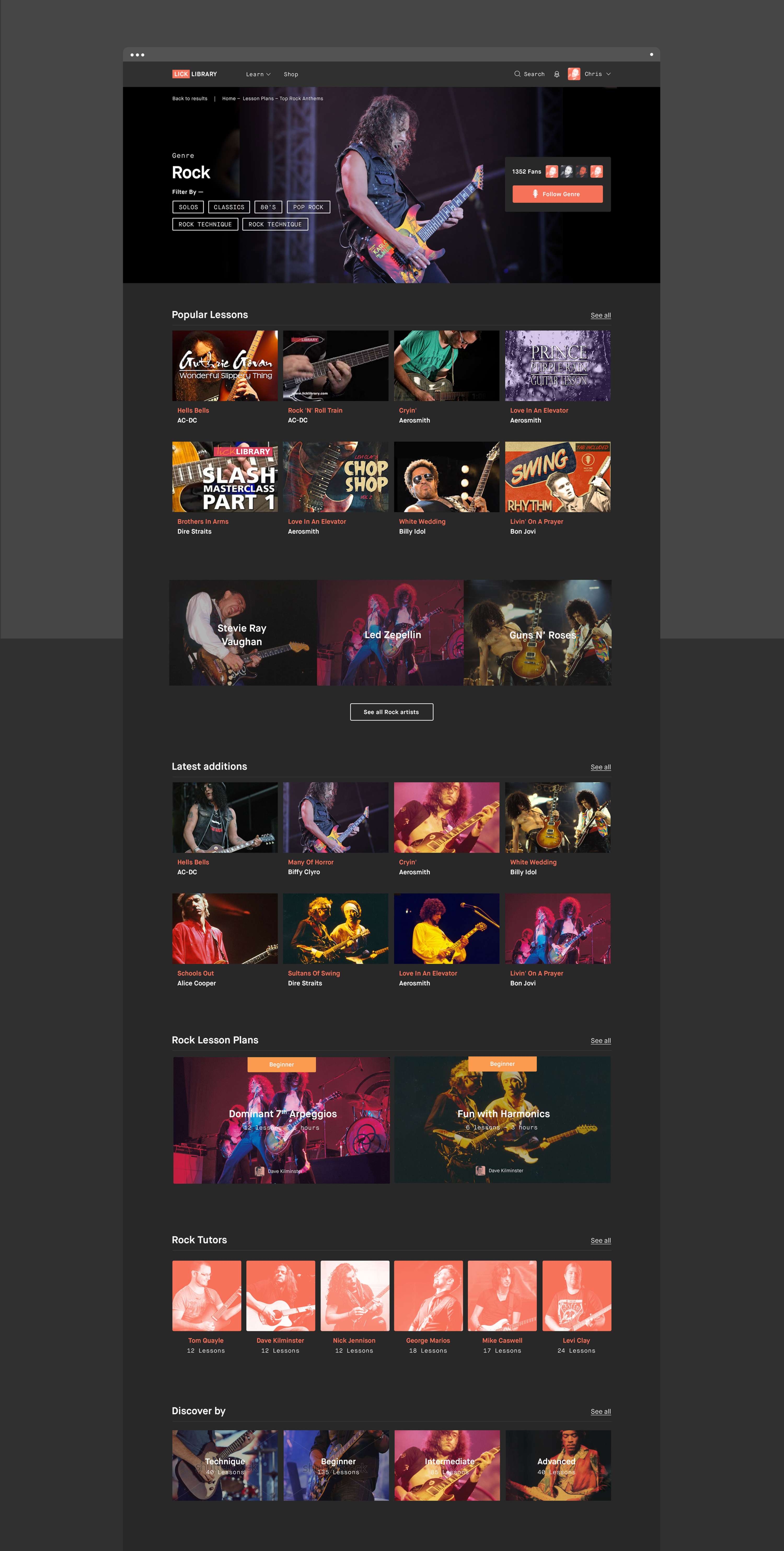 Designing a new way to learn the guitar by Chris Allwood