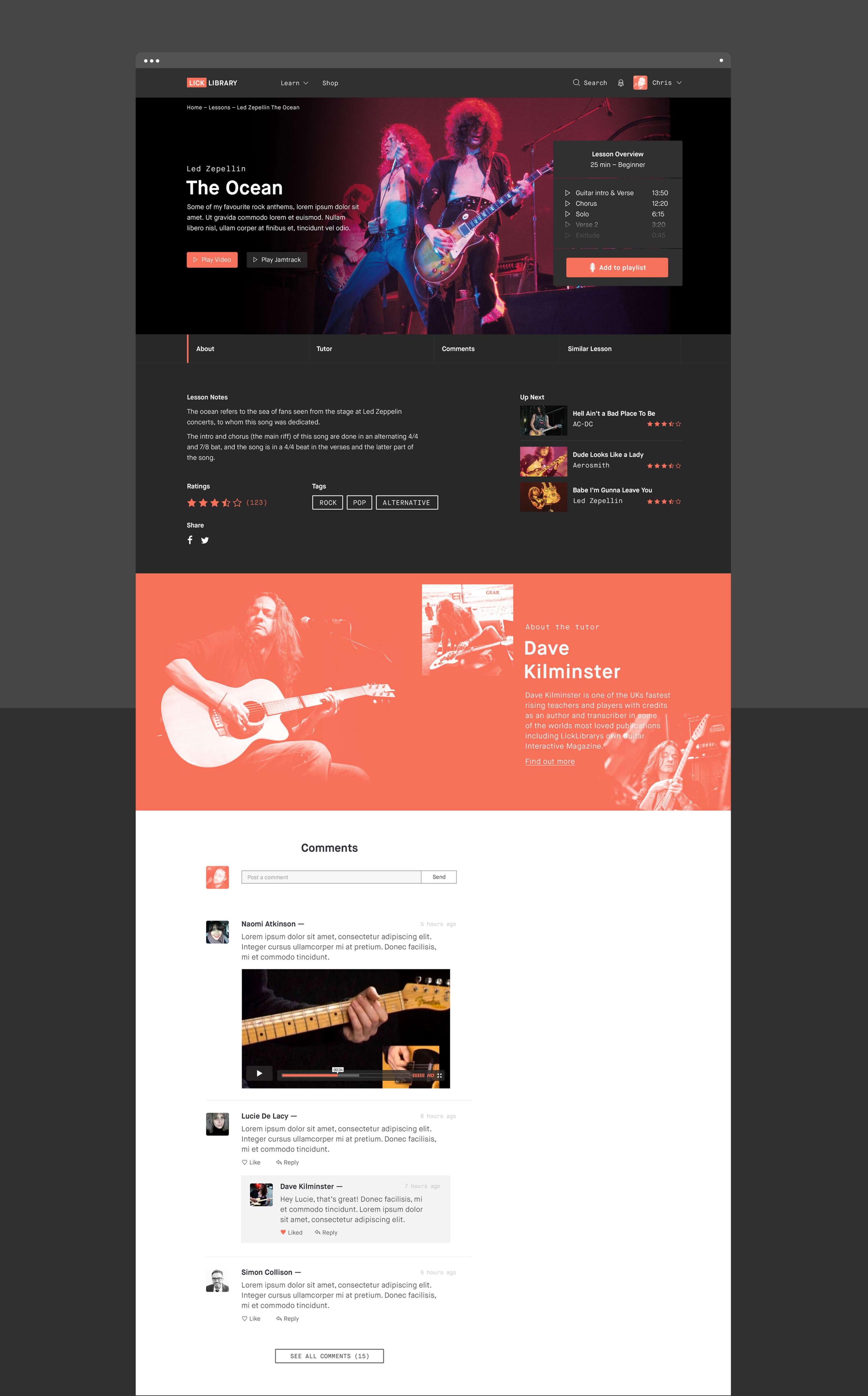 Designing a new way to learn the guitar by Chris Allwood