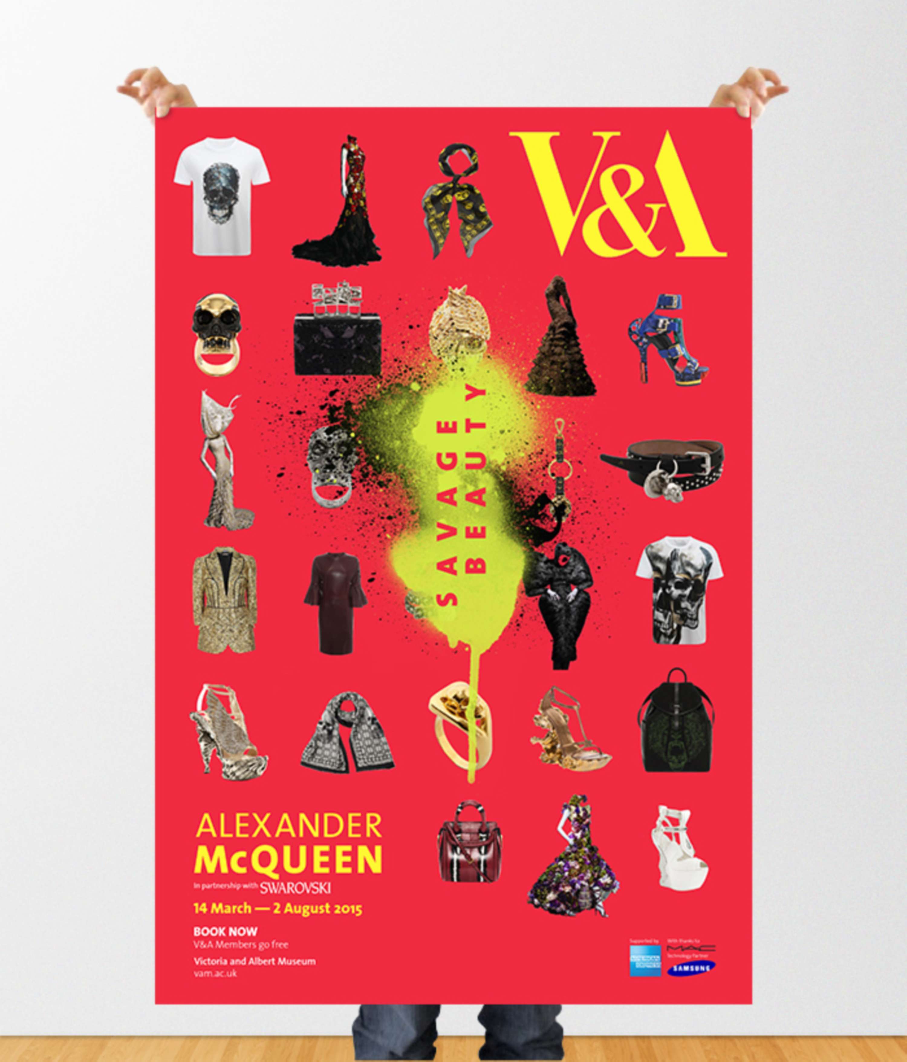 V&A membership posters campaign - Graphis