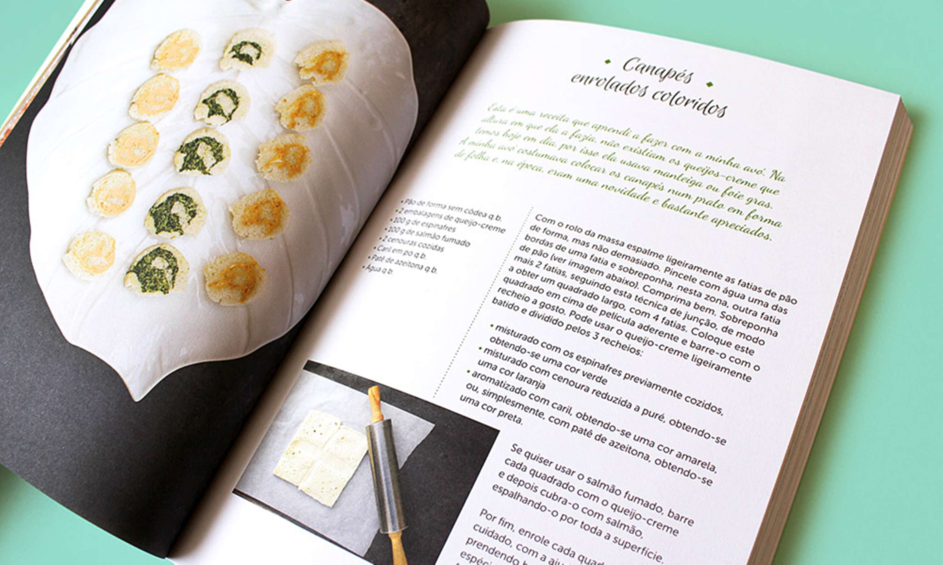 "Receitas fáceis" cookbook by Marta Ferreira
