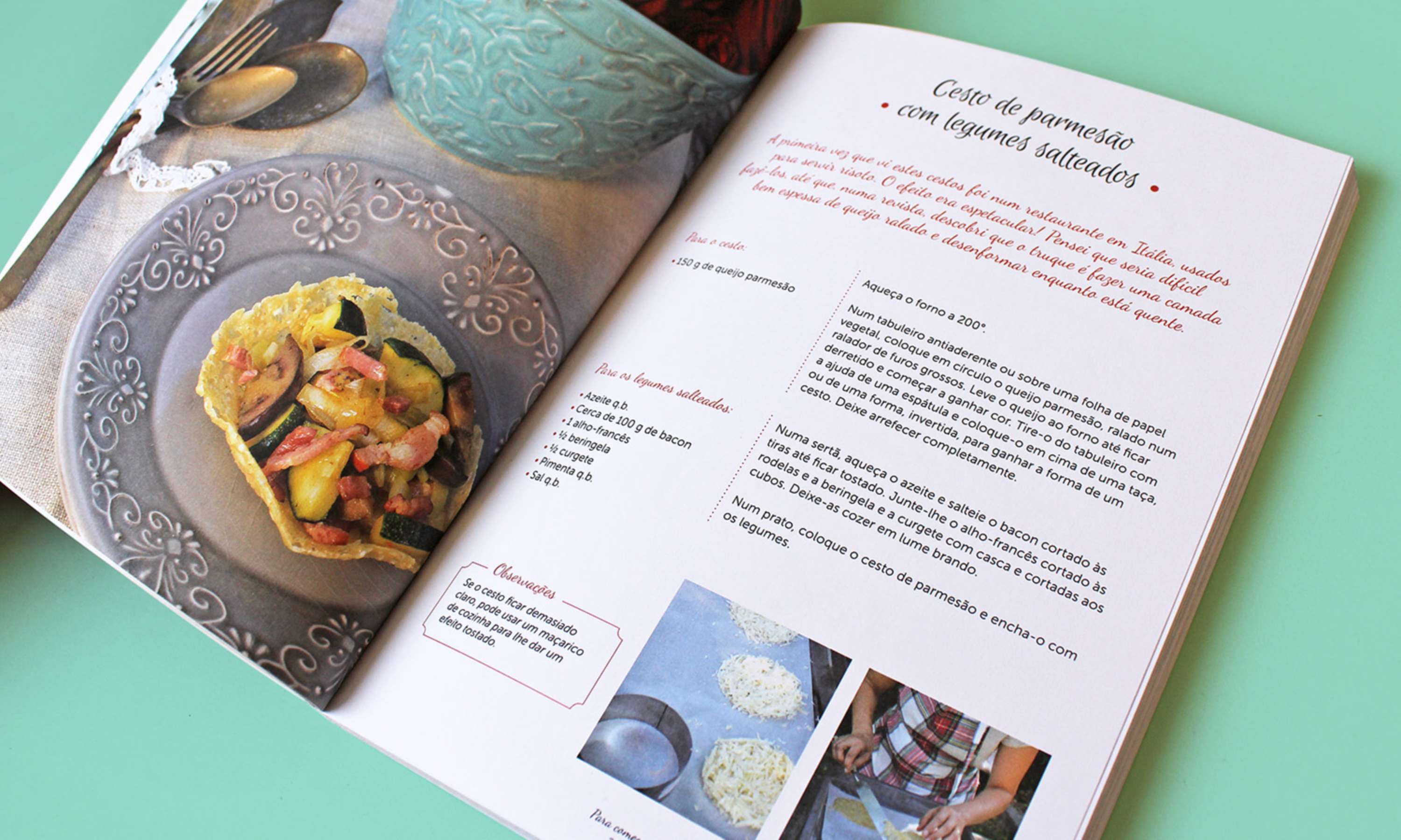 "Receitas fáceis" cookbook by Marta Ferreira