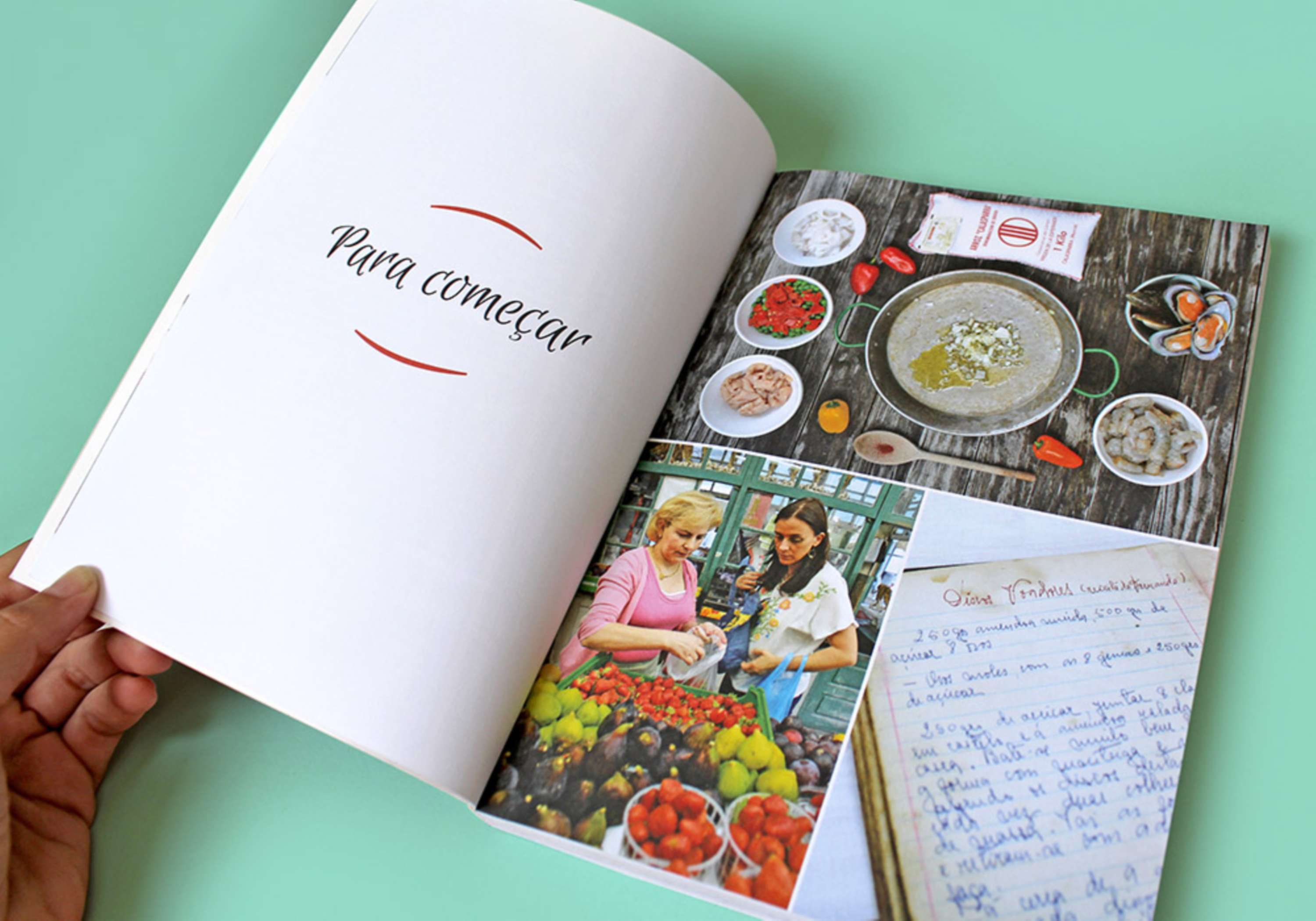 "Receitas fáceis" cookbook by Marta Ferreira