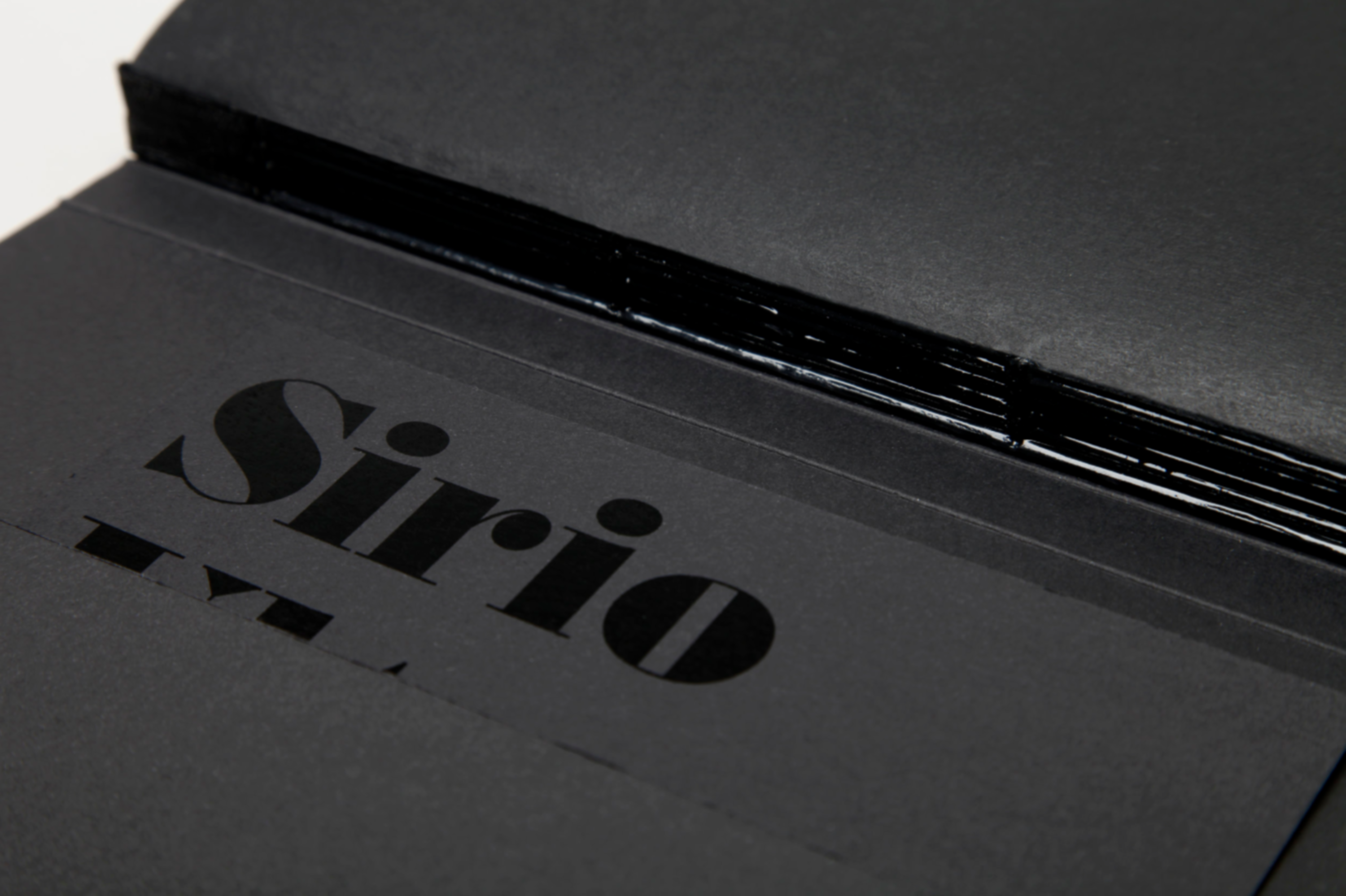Sirio Ultra Black 4 Bar Euro Flap 78# Text Envelopes Pack of 50