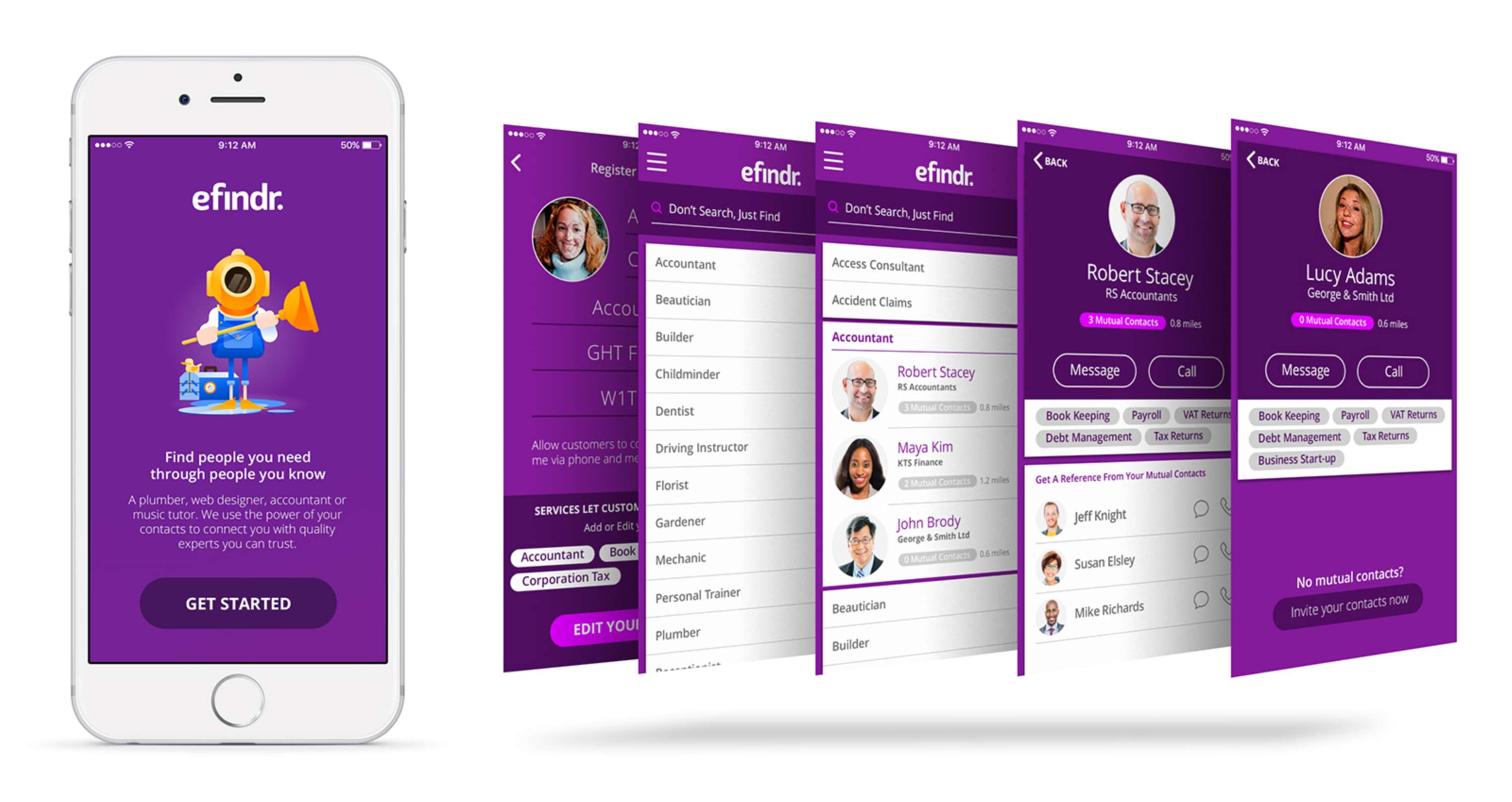 efindr by Q+H LONDON LIMITED
