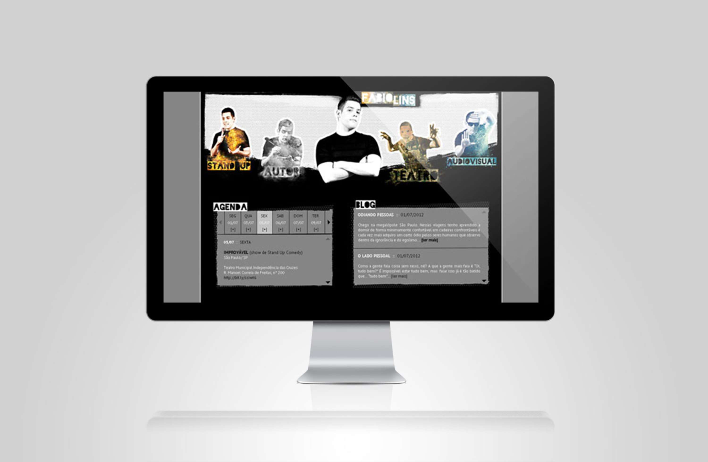FÁBIO LINS - Visual Identity for Actor by Roberto Jones