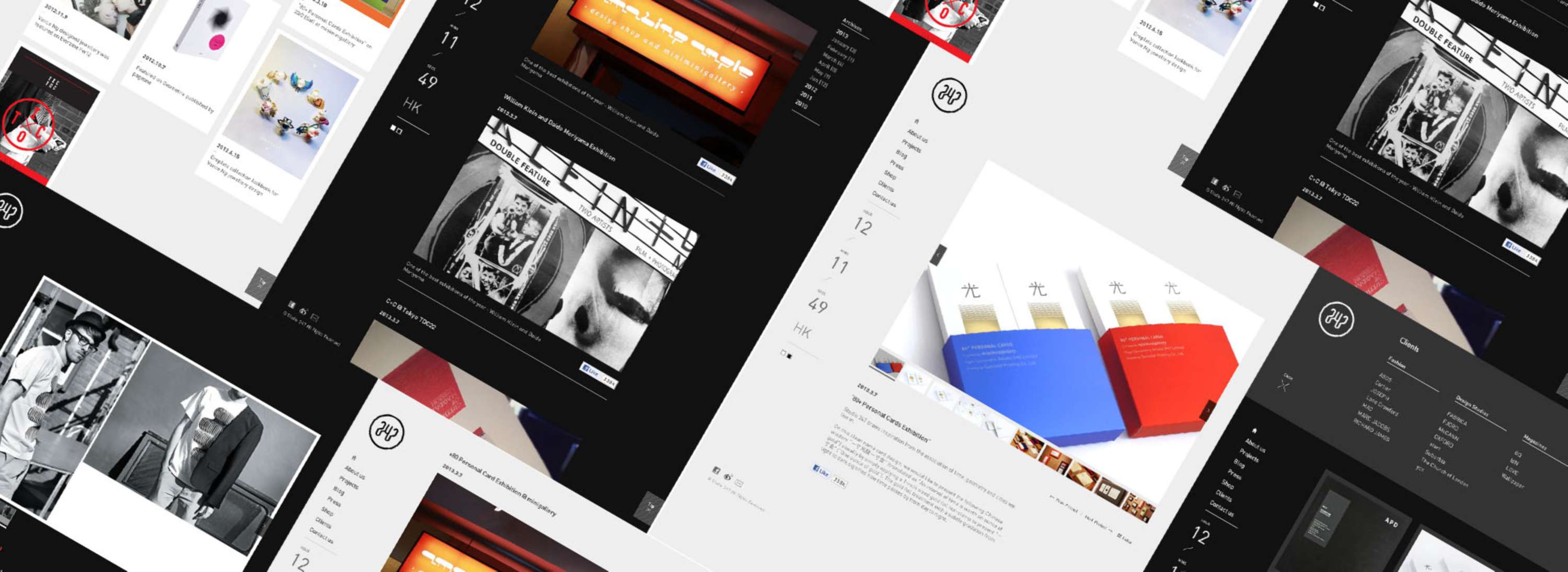 247 Studio Website by Kin Leung
