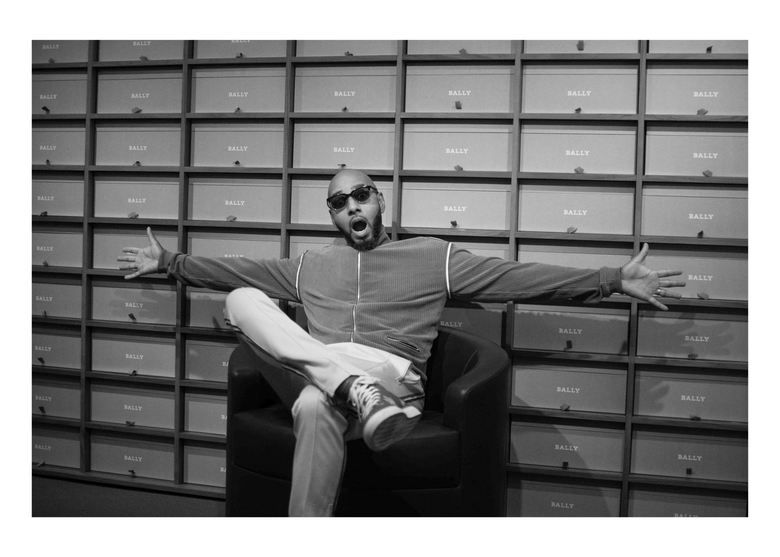 Swizz Beatz x Bally for Pause by Marc-Henri Ngandu