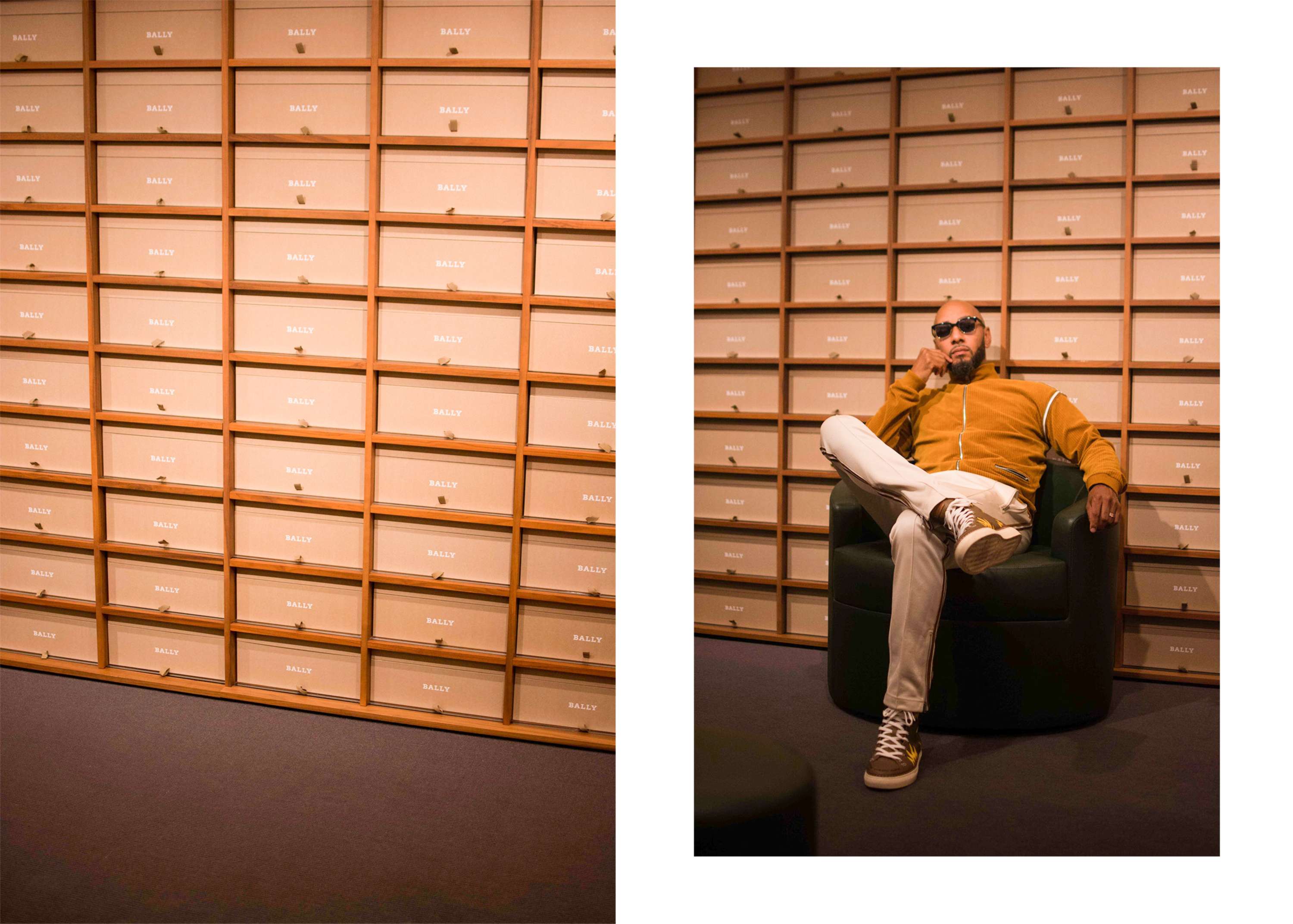 Swizz Beatz x Bally for Pause by Marc-Henri Ngandu