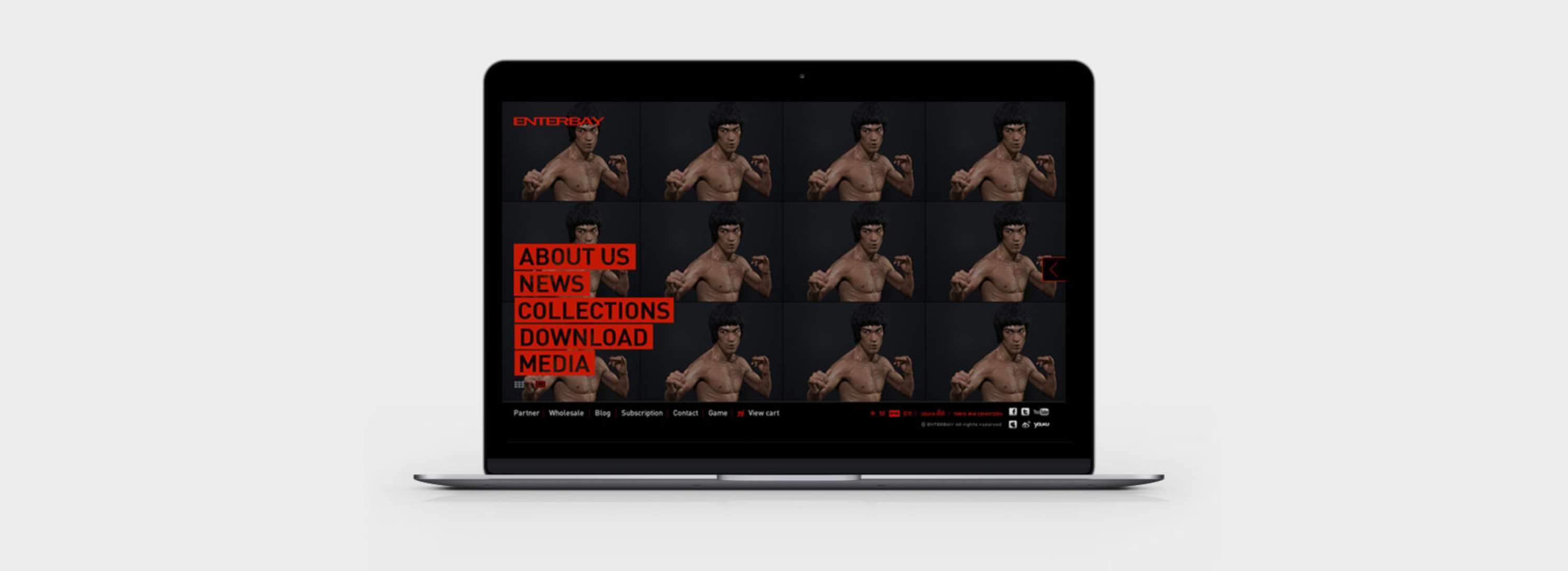 Enterbay website by Kin Leung