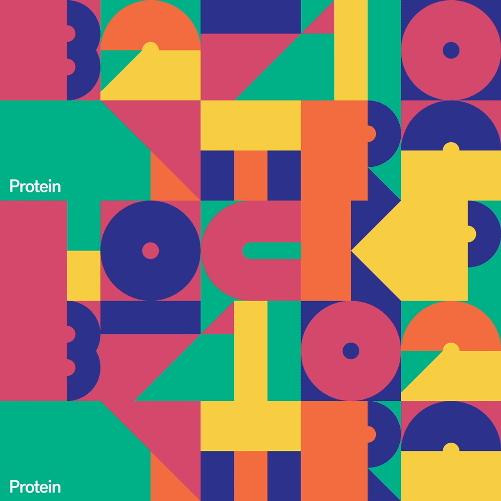 Protein Block Party by Oli Cole