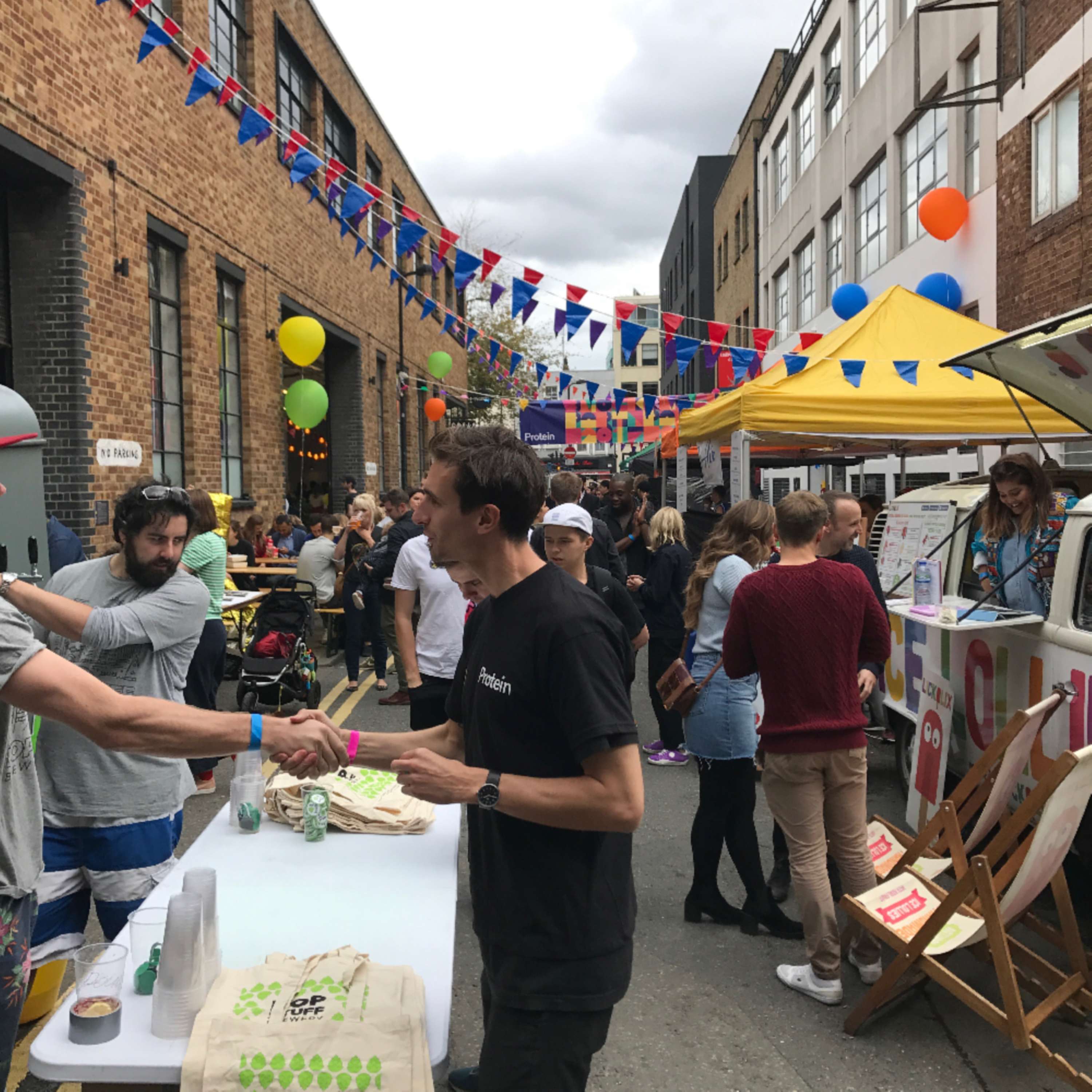 Protein Block Party by Oli Cole