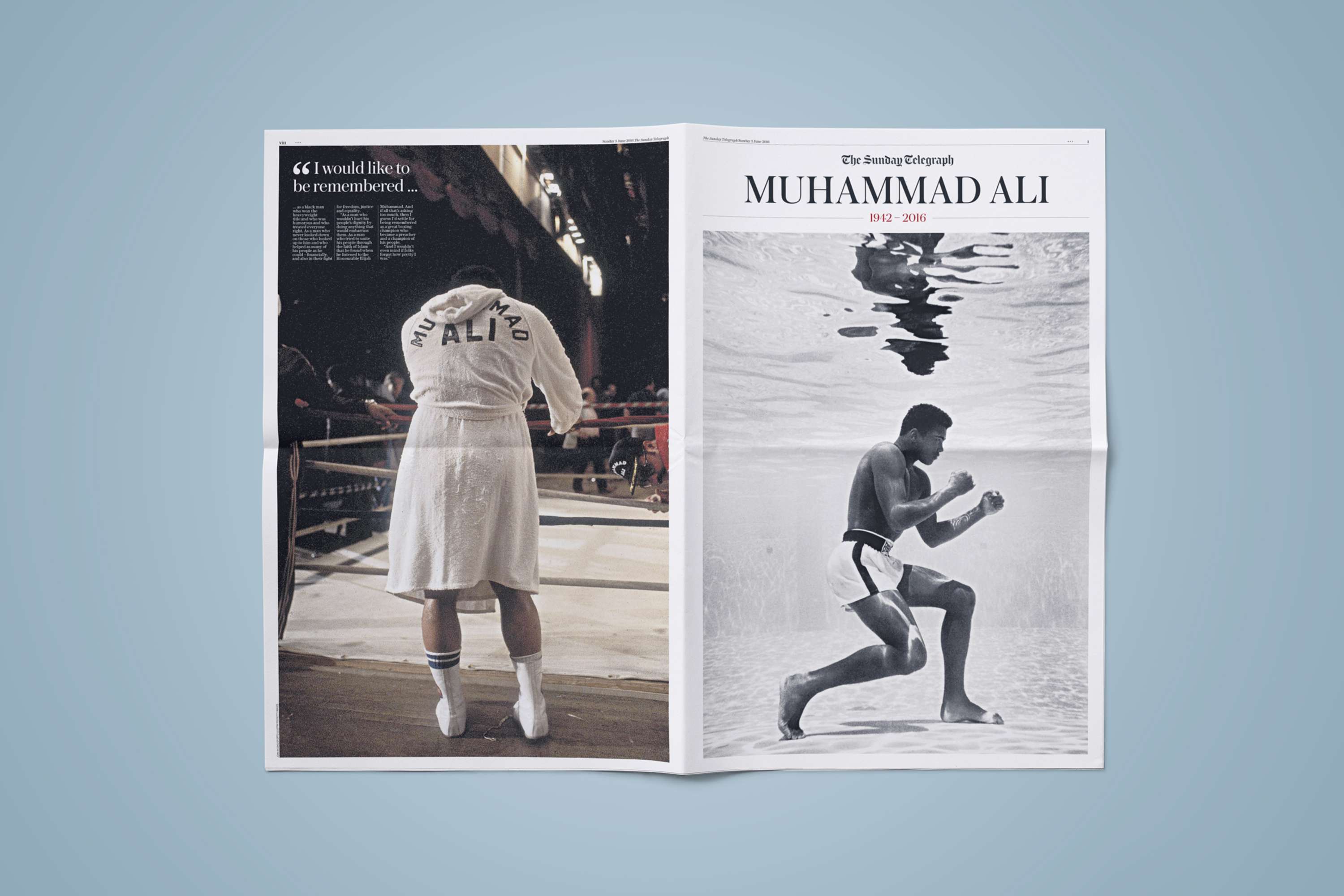 Muhammad Ali Obituary by James Pryor
